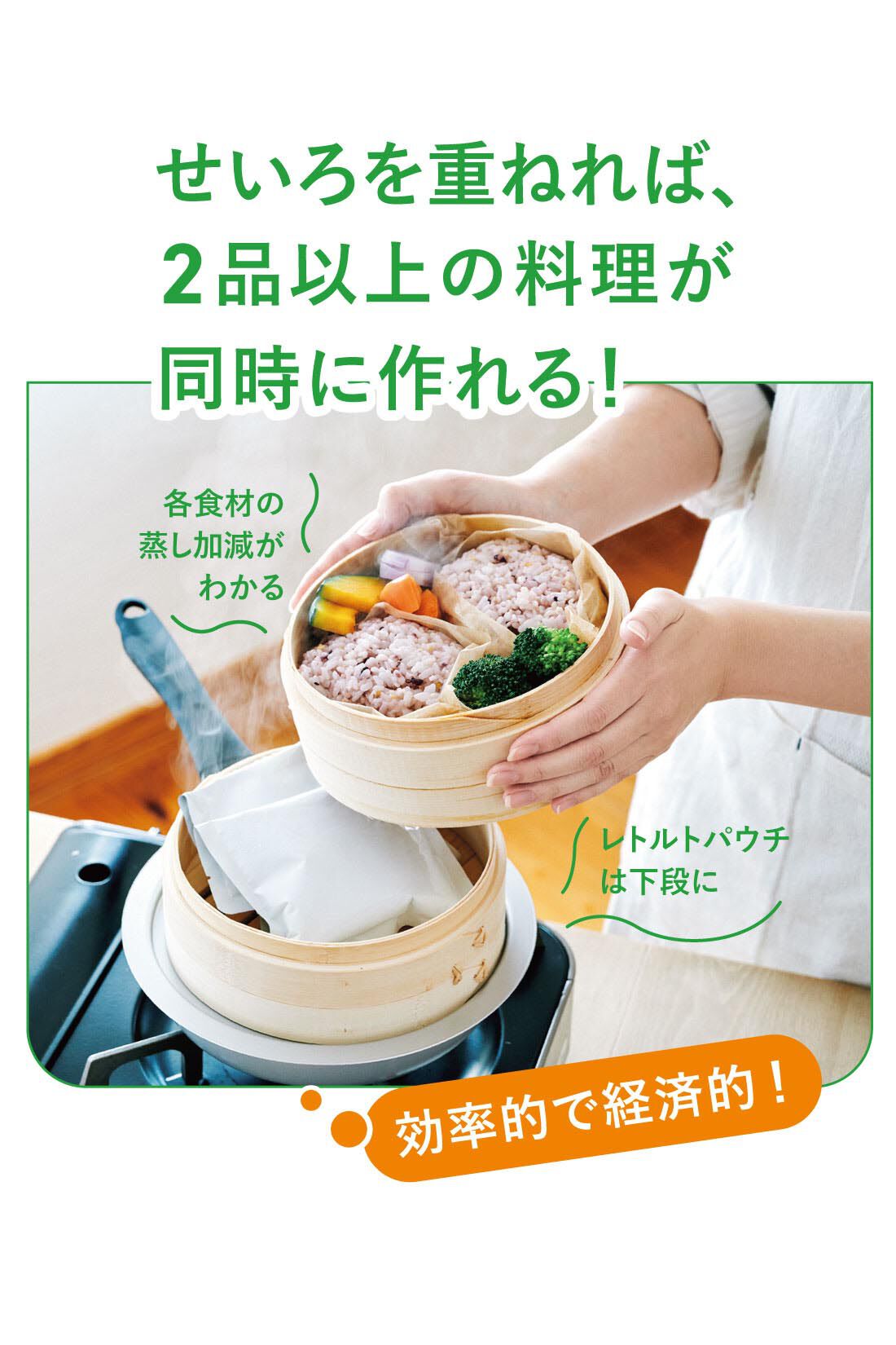 ミニツク|蒸すって簡単！ おいしさ引き出す 蒸し料理プログラム［3回予約プログラム］