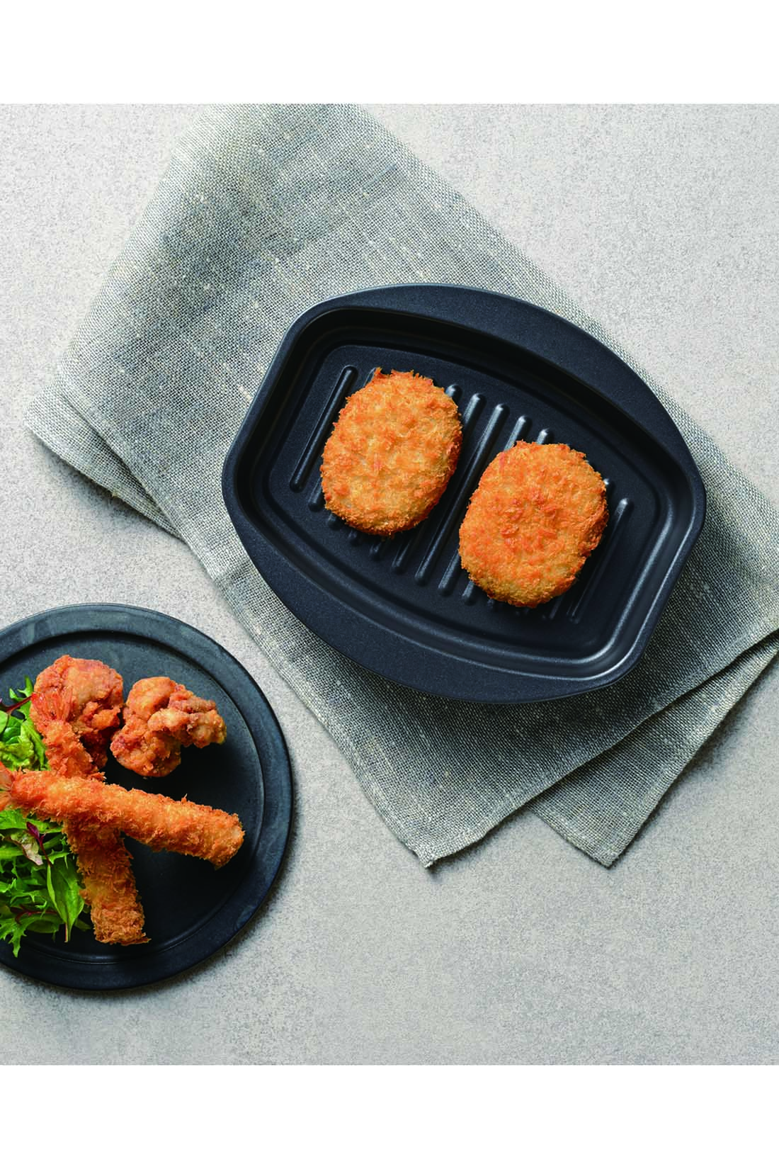 ミニツク|レンジでパリッと焼き料理 1つで7役 レンジパン