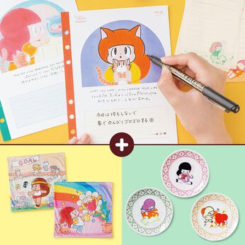 ミニツク | マムアンちゃんなぞり描きキット＆雑貨セット