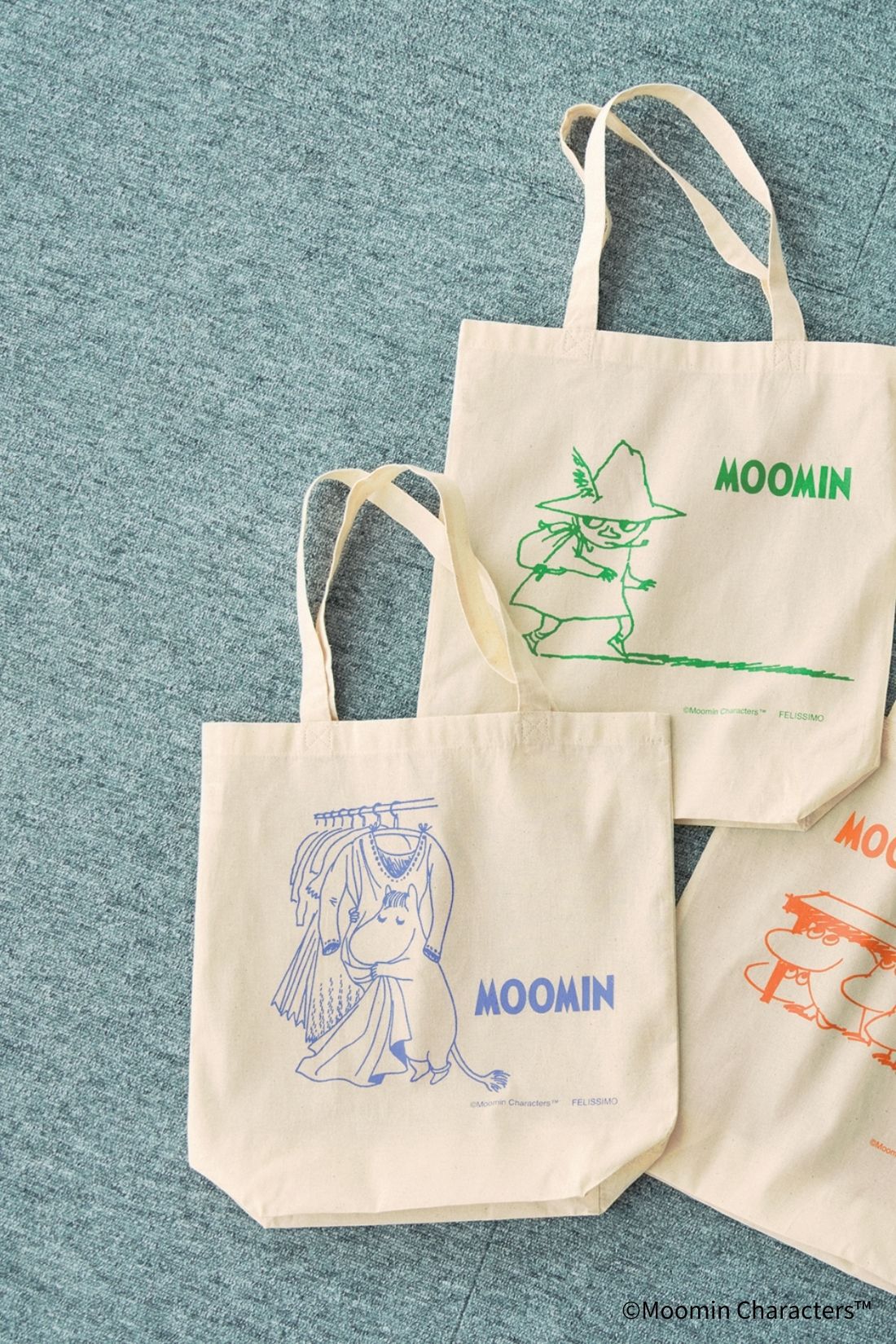 ミニツク|家でも外でもいろいろ使える ムーミン エコバッグの会