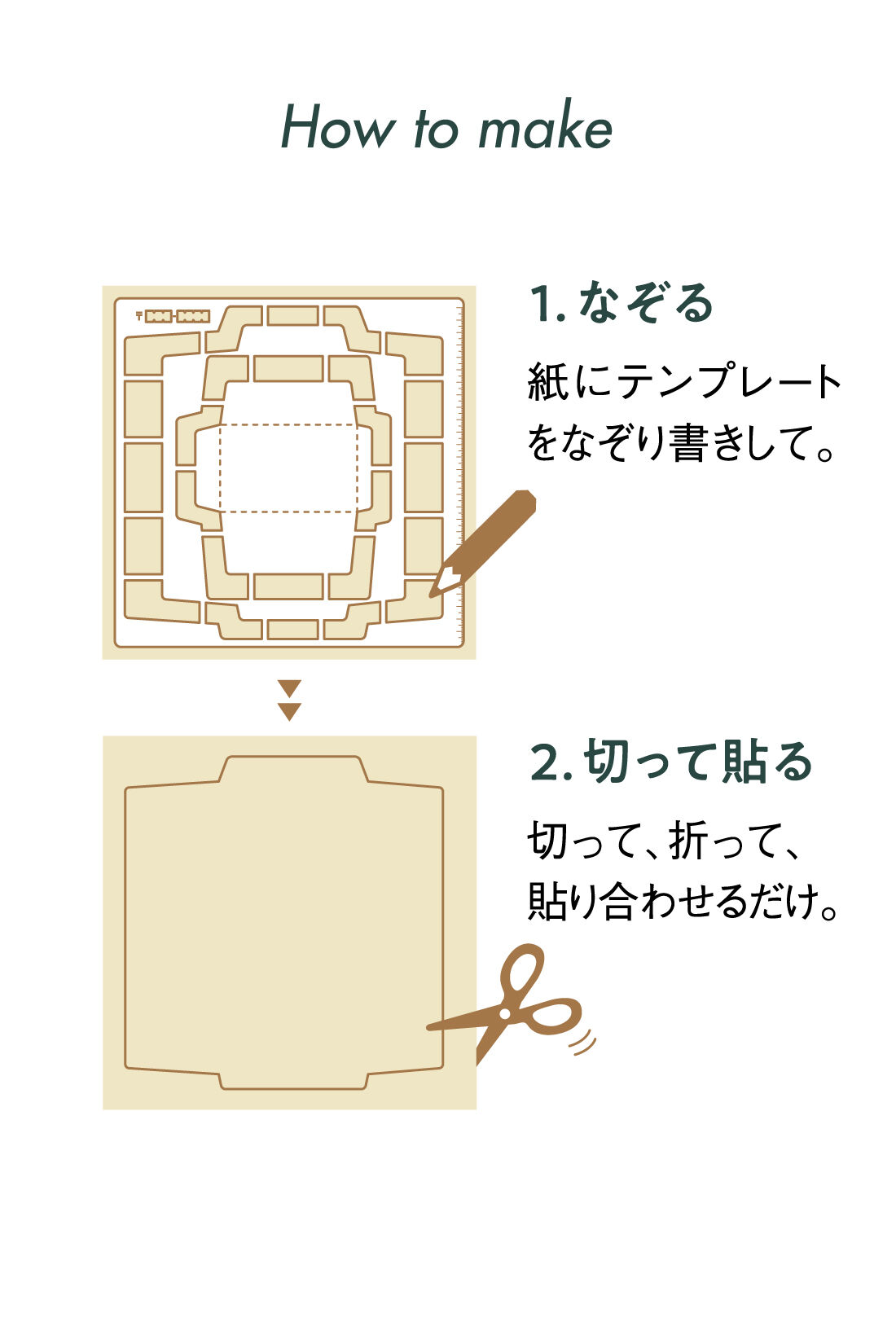 ミニツク|ミニツク チョコット かわいい封筒がたっぷり作れる テンプレートとデザインペーパーセットの会