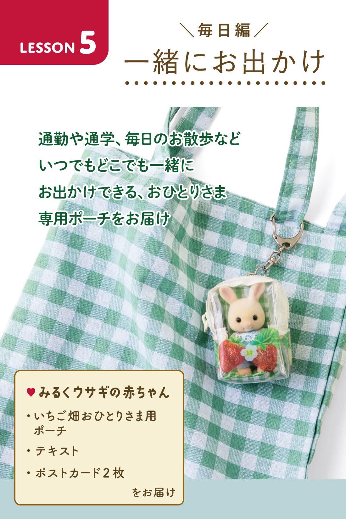 ミニツク|【初回半額】大人のための「小さな推し活」 シルバニアファミリーを楽しむプログラム［6回予約プログラム］