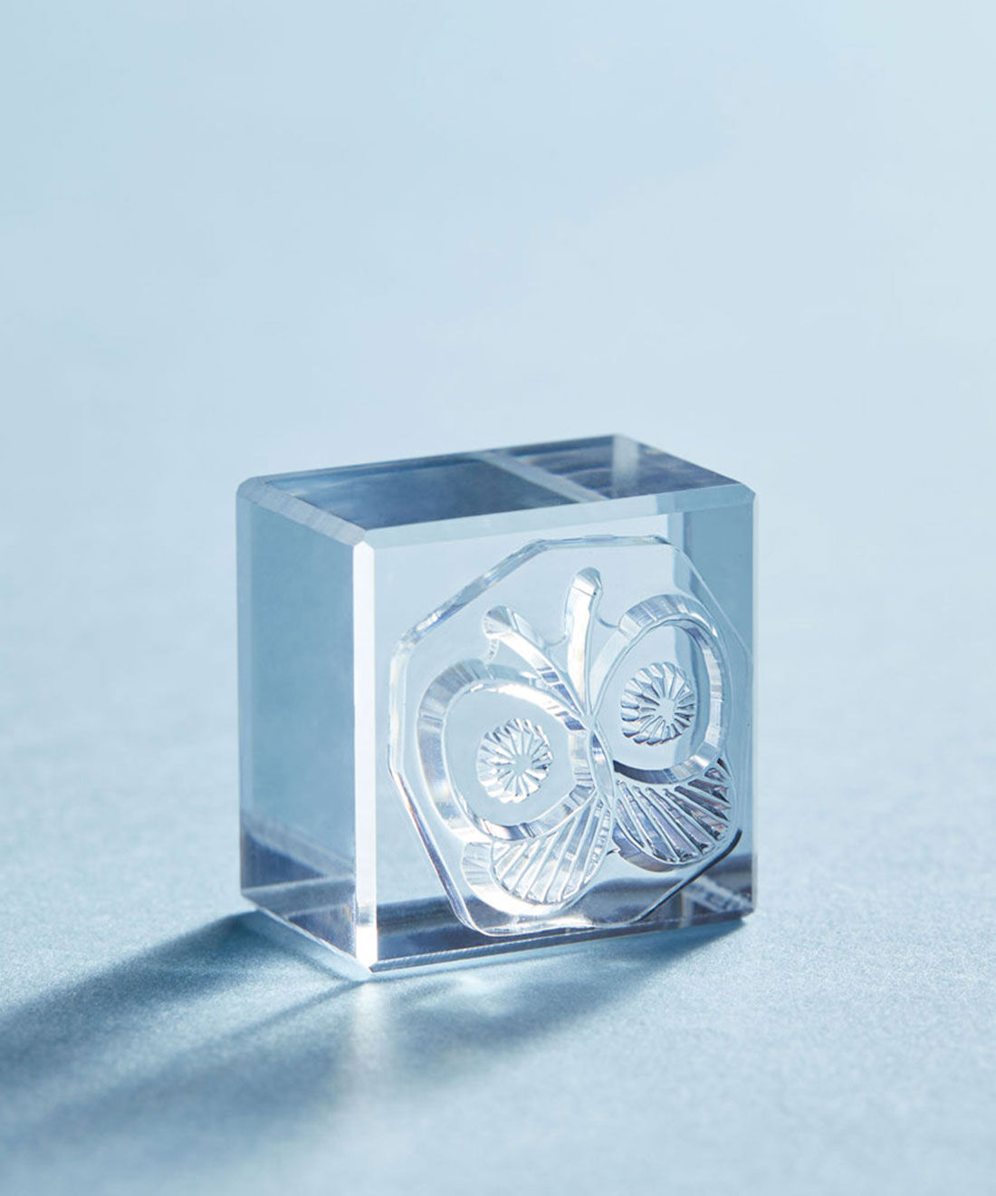 ミニツク|狙ったところにぴったり押せる　氷みたいな透明スタンプ「氷印」　ヒカリセット