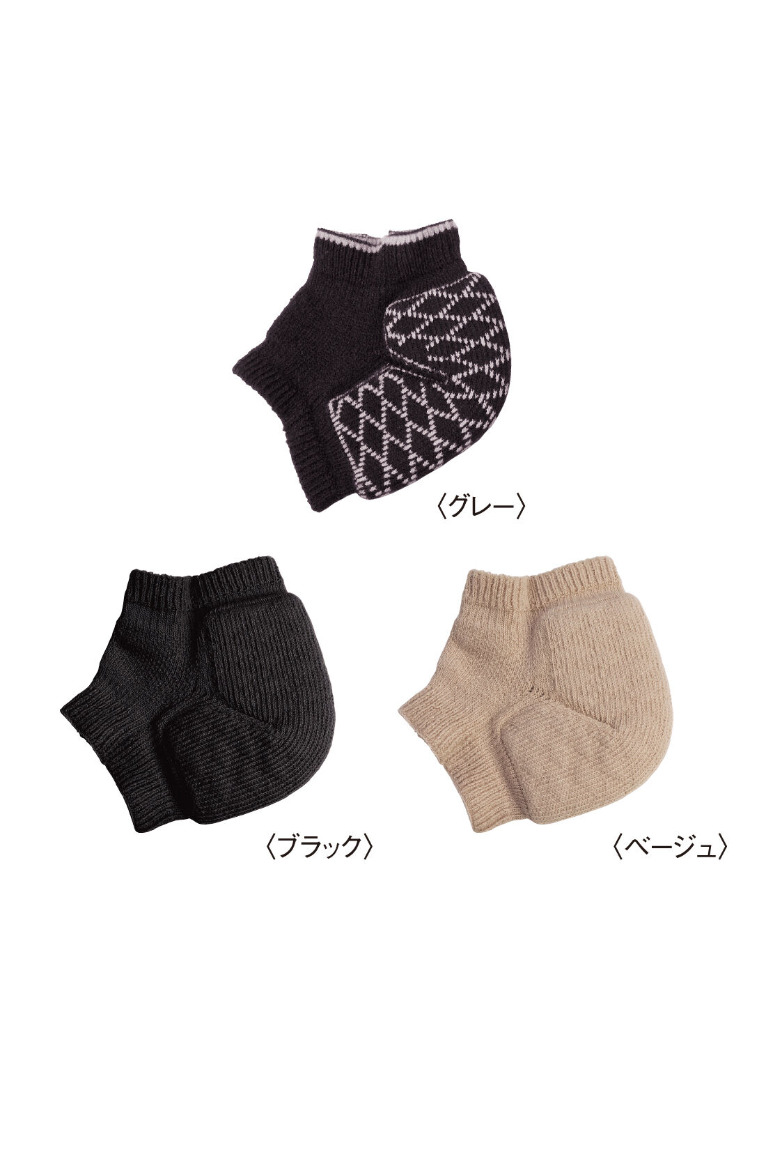 ミニツク|衝撃を吸収してラク！ かかとクッションソックスの会