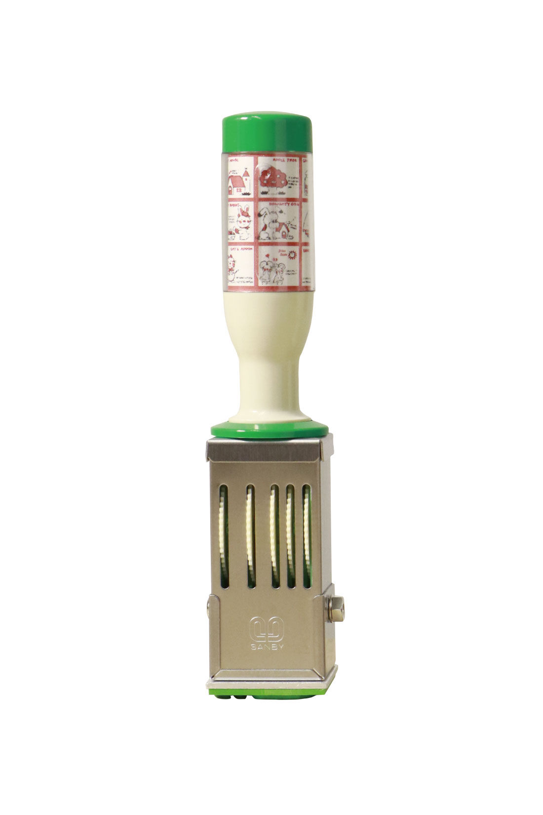 ミニツク|ノスタルジックに押して記録　シモジマスタンプ　日付印〈うさぎ〉