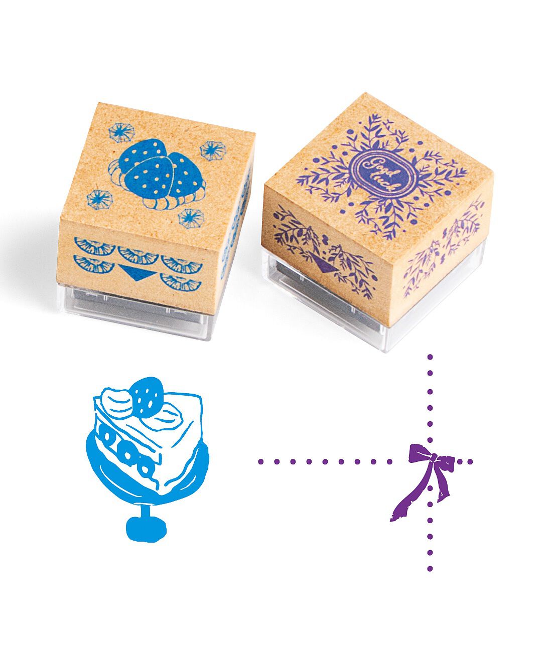 MonthlyBOX|予定をかわいく整理整とん　スタンプセットの会|〈Good luck〉