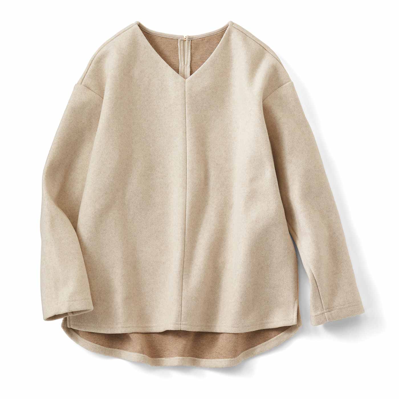 IEDIT|こなれデザイントップス〈ライトベージュ〉ＩＥ