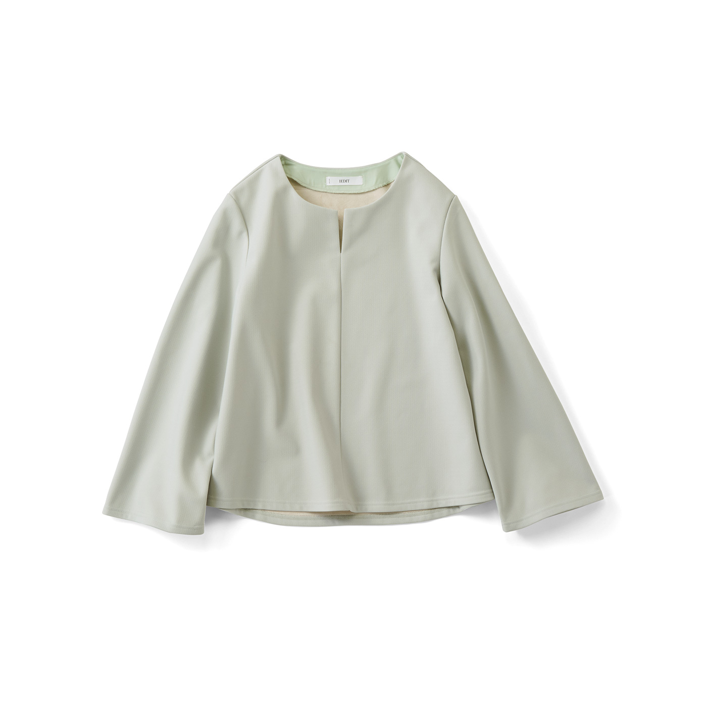 IEDIT［イディット］|ほっと適温トップス〈グリーン〉ＩＥ
