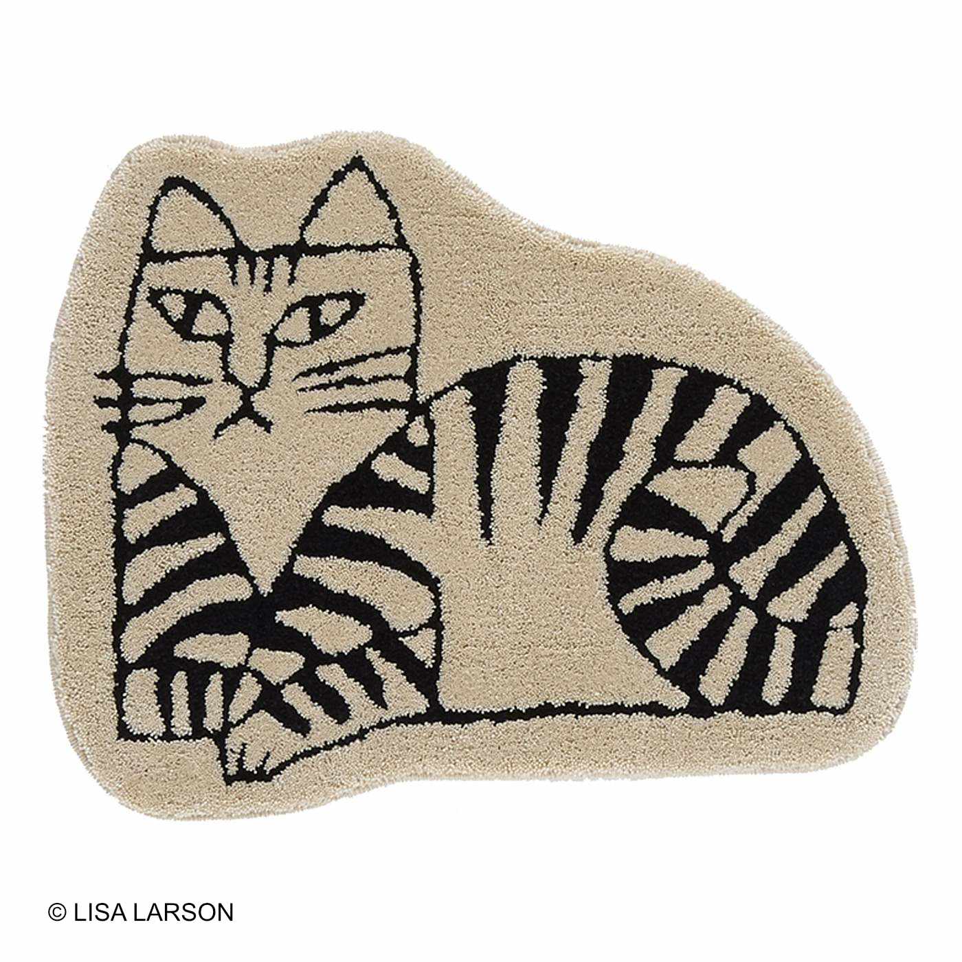 猫部|リサラーソン ダイカットマット〈セバスチャン〉