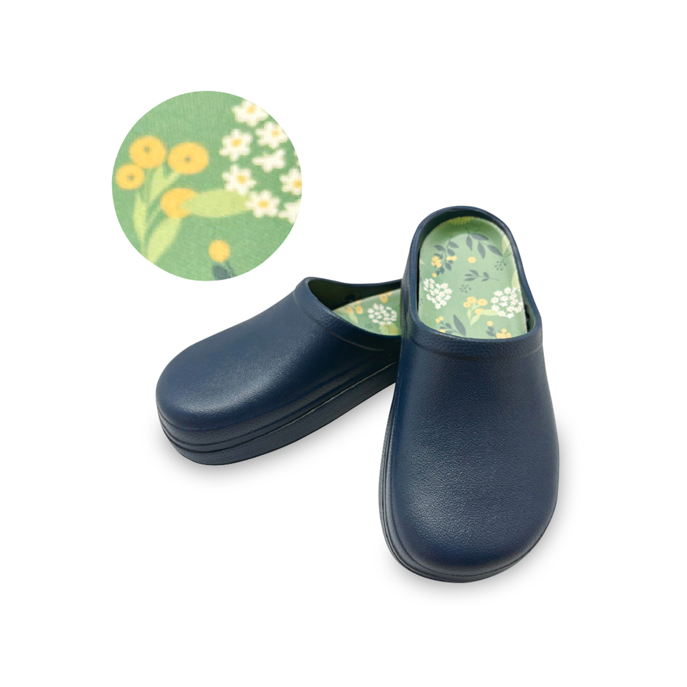 FELISSIMO PARTNERS|ガーデンシューズネイビー