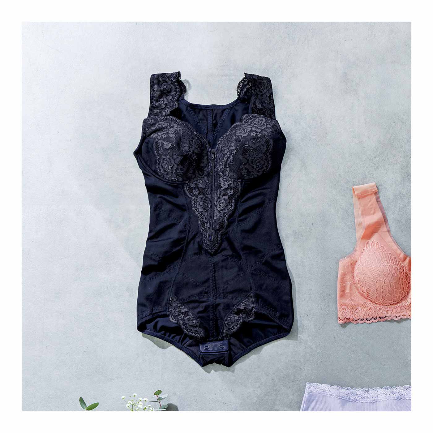 FELISSIMO PARTNERS|やわらかフィットレースボディースーツＮＶ