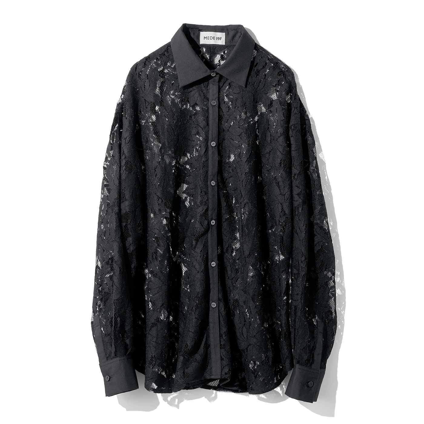 MEDE19F|レースドレスシャツ