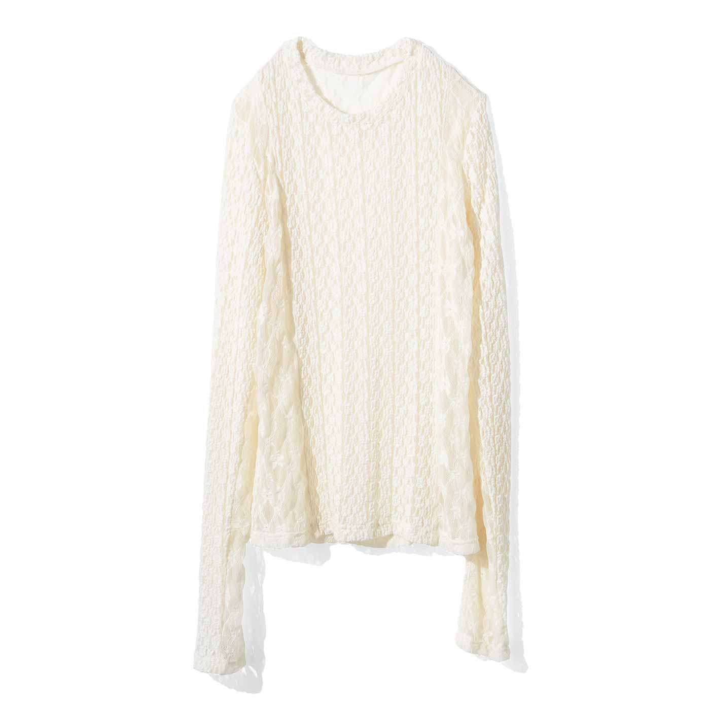 MEDE19F|レース切り替えトップス