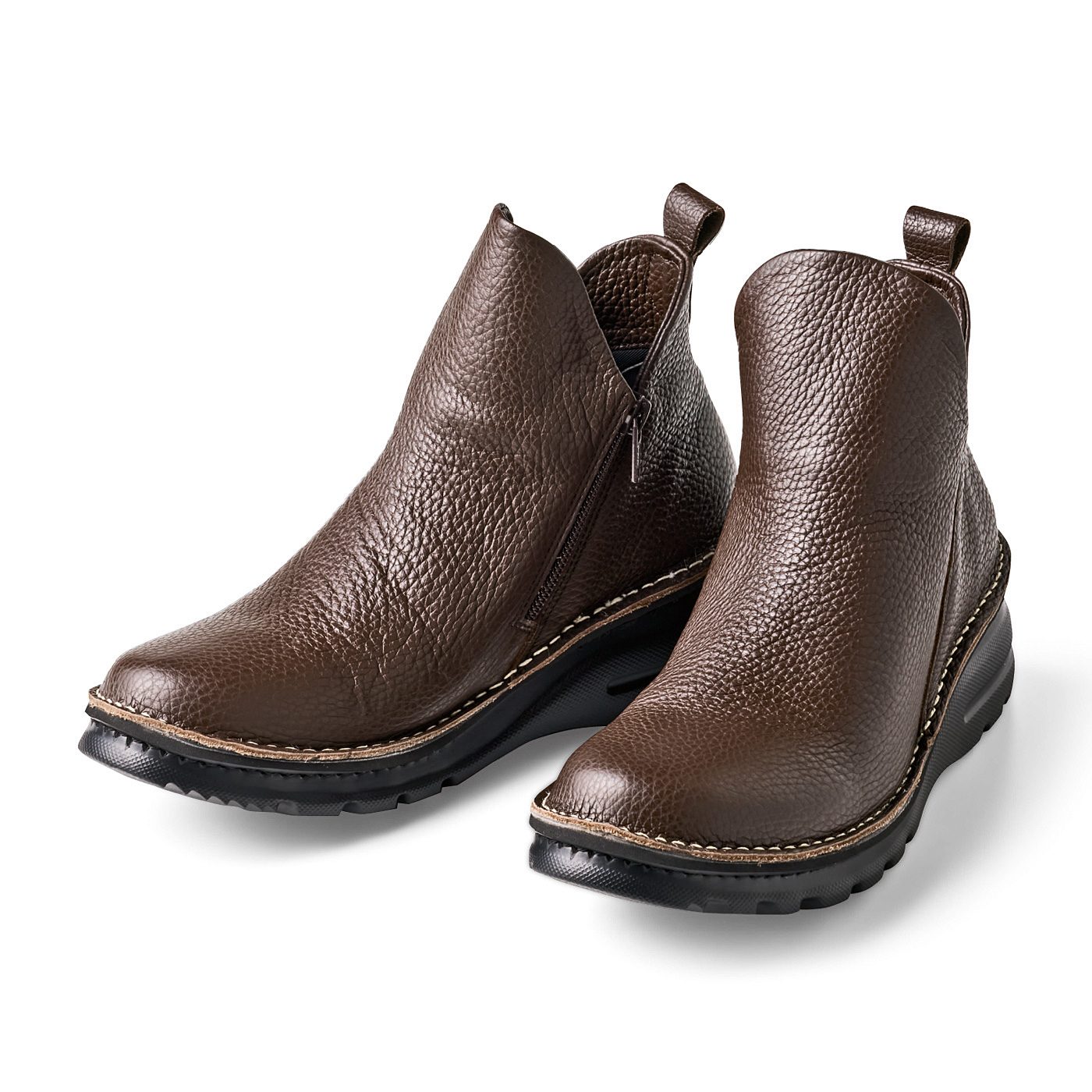 L'AMIPLUS［ラミプリュス］|Ｌ＋Ａ．Ｓ．Ｗ本革ショートブーツＢＲ