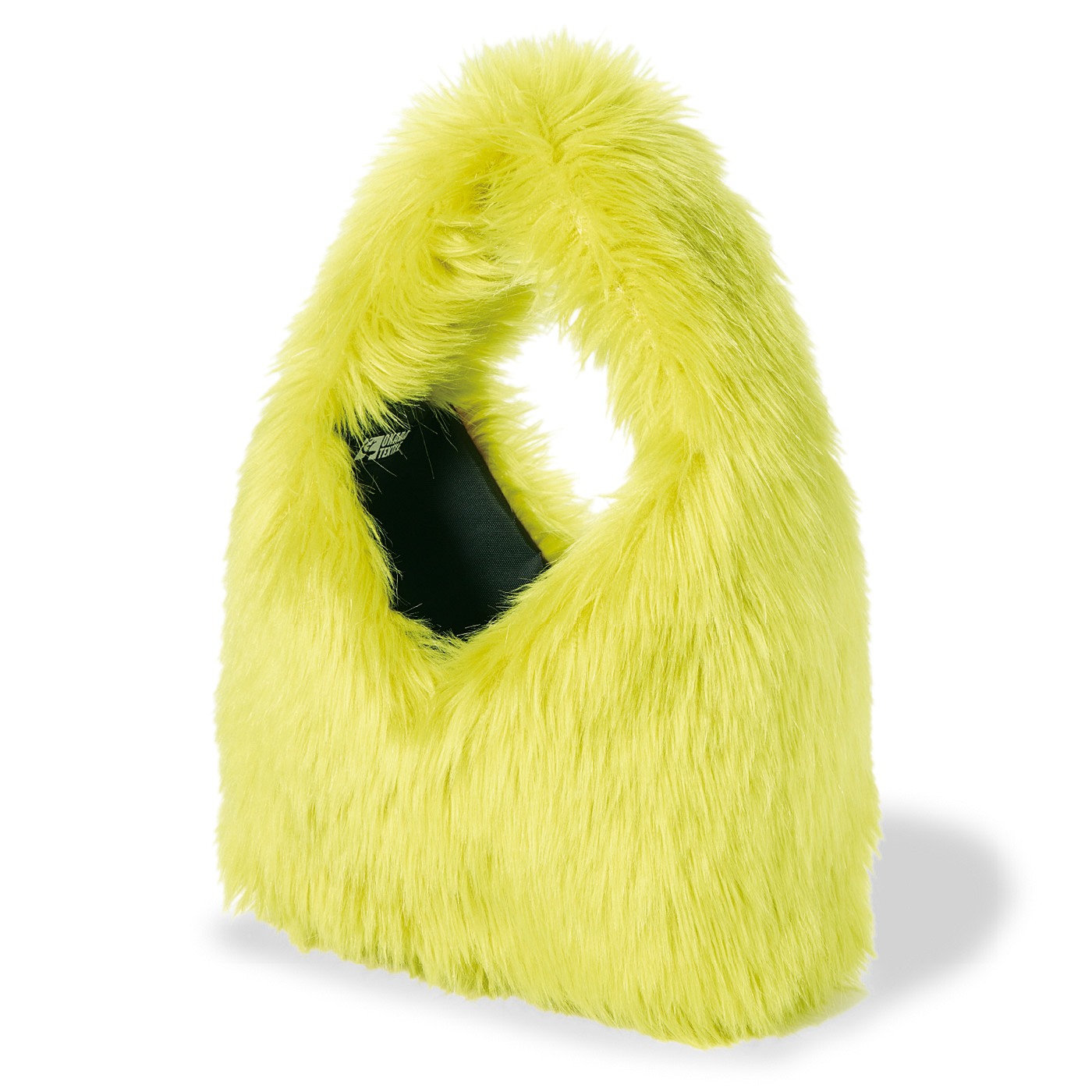 el:ment|ｅｌ岡田織物ファーおさんぽバッグ　イエロー