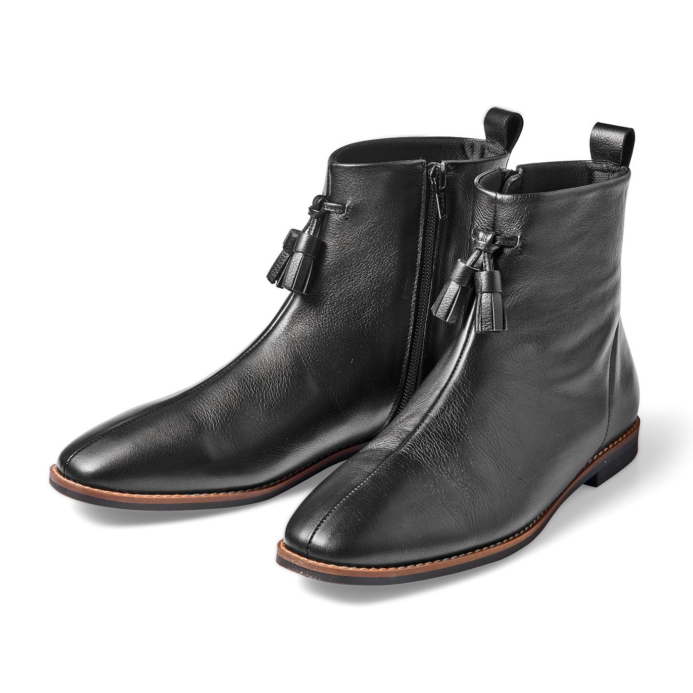 el:ment［エルメント］|ｅｌ神戸・長田やわらか心地　本革ブーツＢＫ