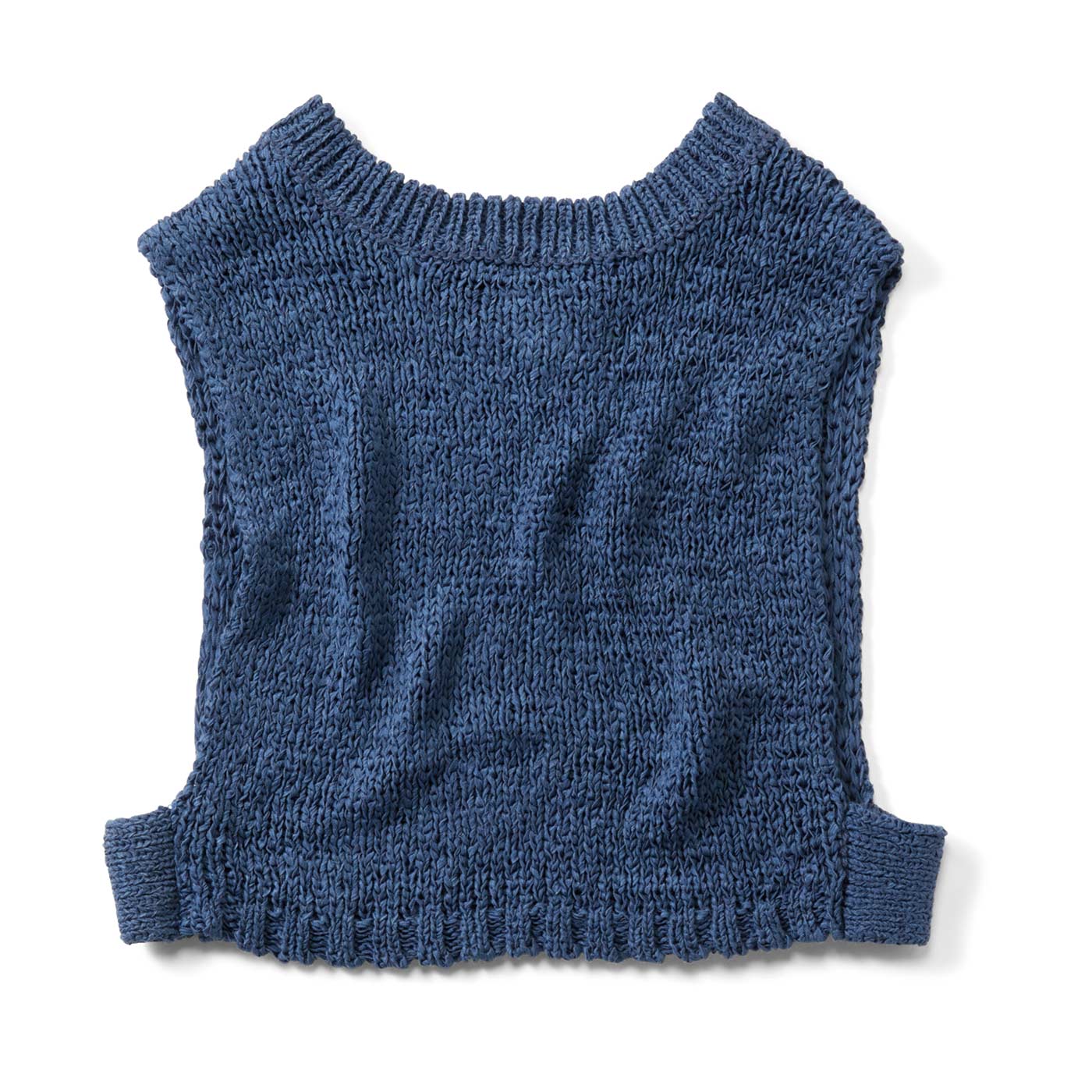 フェリシモファッションニュース|テープヤーンベスト〈アーバンネイビー〉