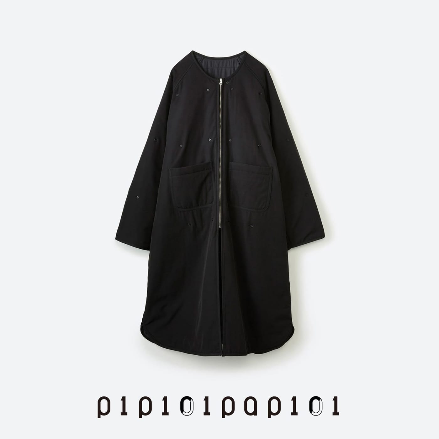 haco!|変化する中わたコート〈ブラック〉
