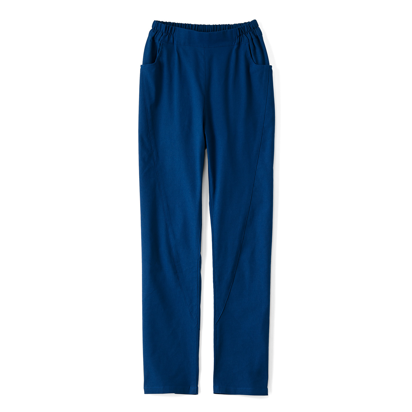 Live in  comfort|カポック カポッと パンツ ブルー 青