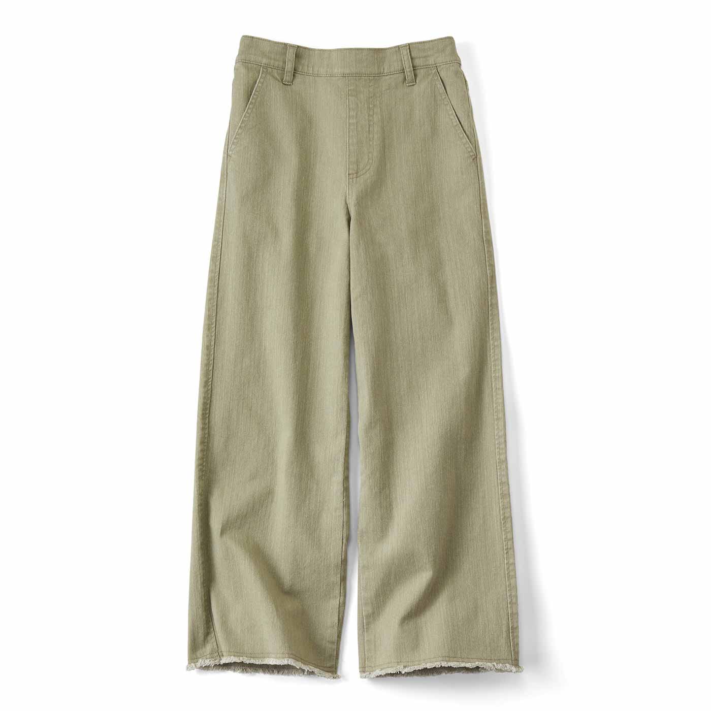 Live in  comfort|もちもちフリンジパンツ〈ＫＨ〉リブイン