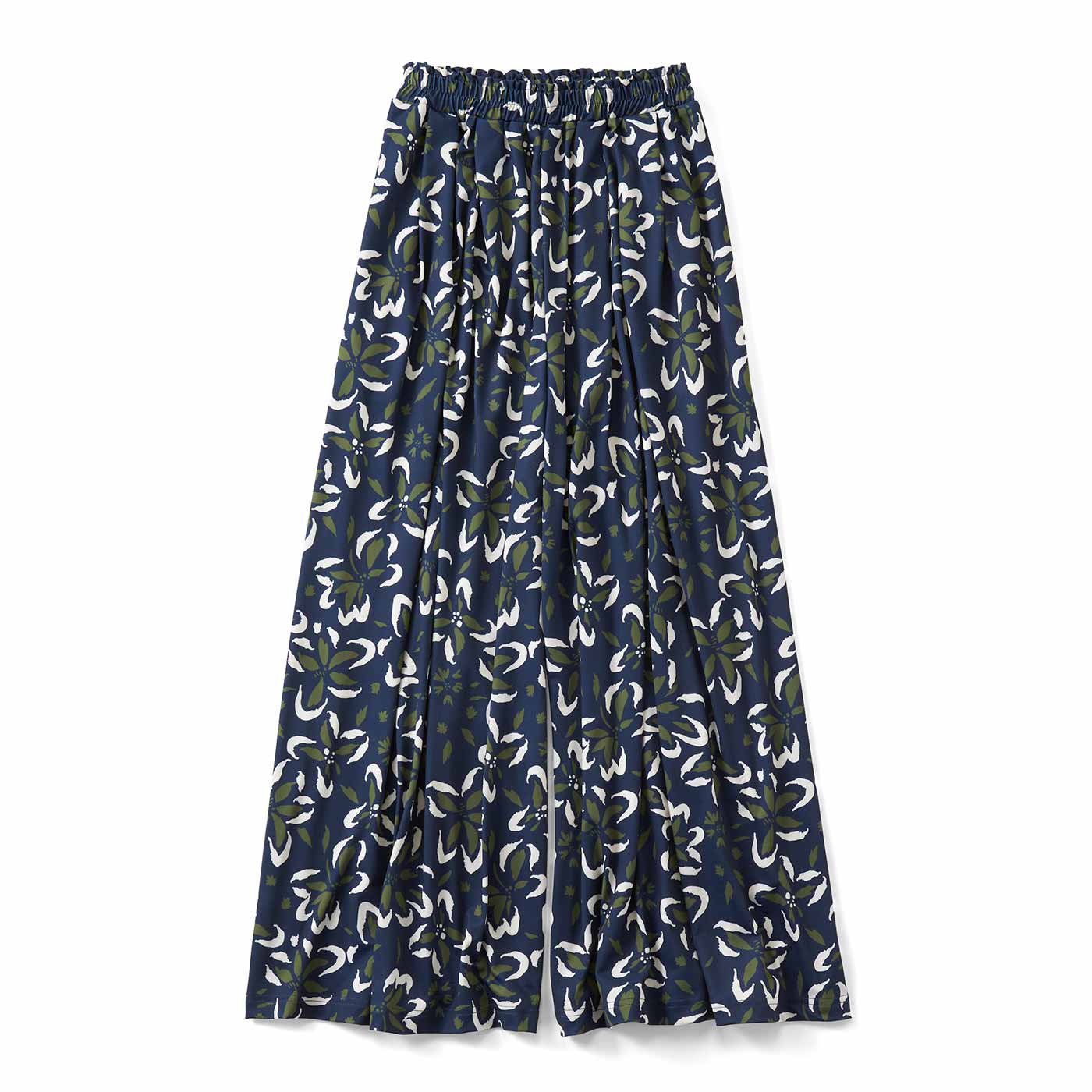 Live in  comfort|らくちん　たっぷりロングガウチョ〈ＮＶ〉リブ