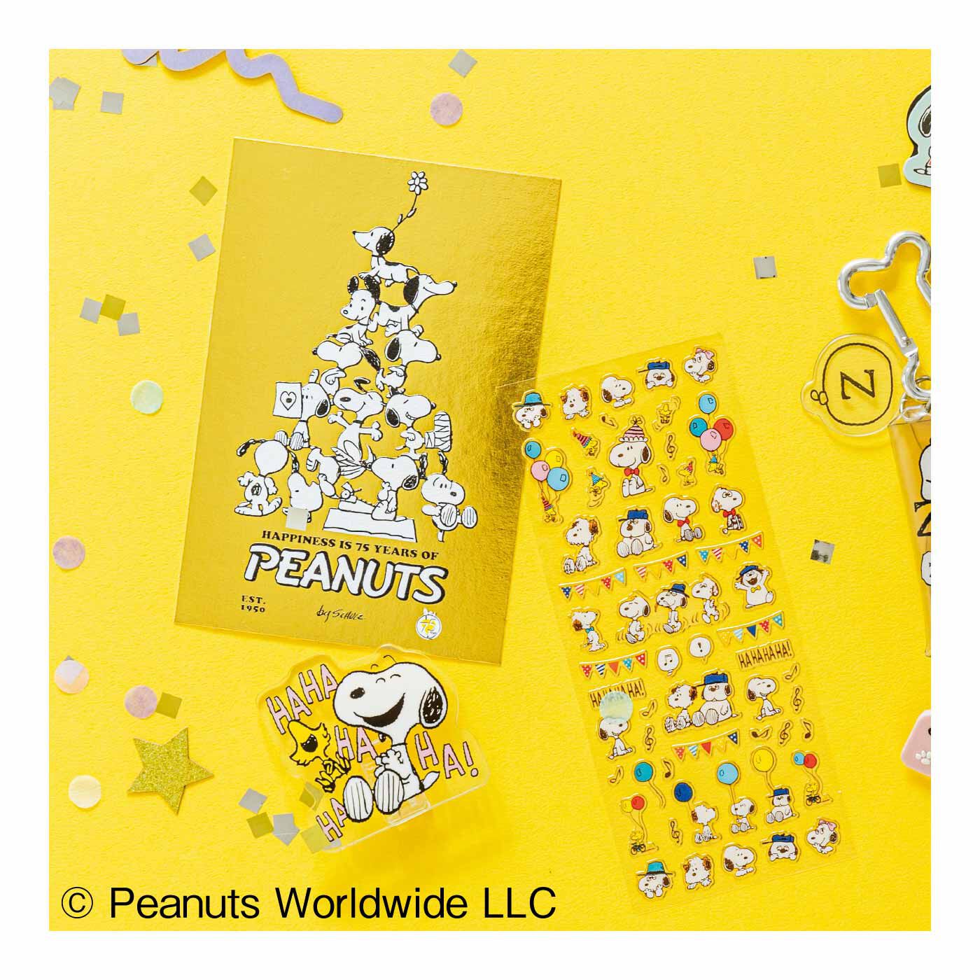 SNOOPY生誕75年をHallmarkとお祝い アニバーサリーカードとわくわくミニアイテムの会(4回予約)【送料: 450円+税】