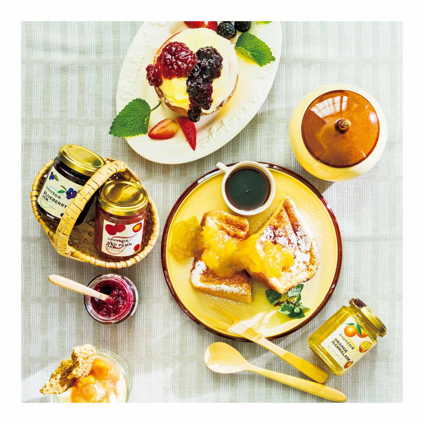 たかはた果樹園 フルーツジャム2個セットの会(6回予約)【送料: 450円+税】