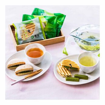 京都の老舗茶屋〈森半〉プロデュース お茶を感じるお菓子3選の会（3回予約）