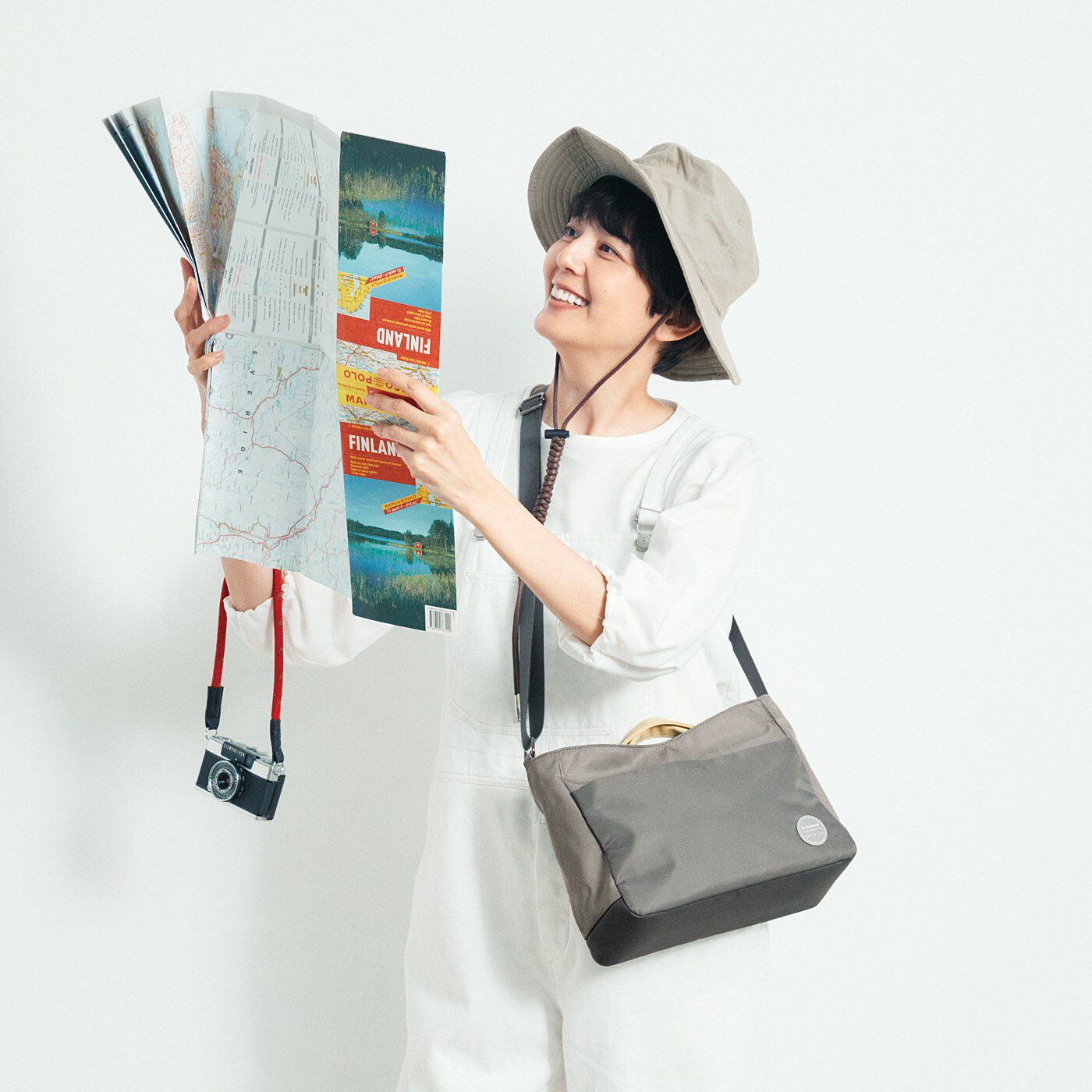 ヒュバマトカ!&島塚絵里さん×ラミプリュス 旅のプロのアイデアが詰まったコラボショルダーバッグの会【送料無料】