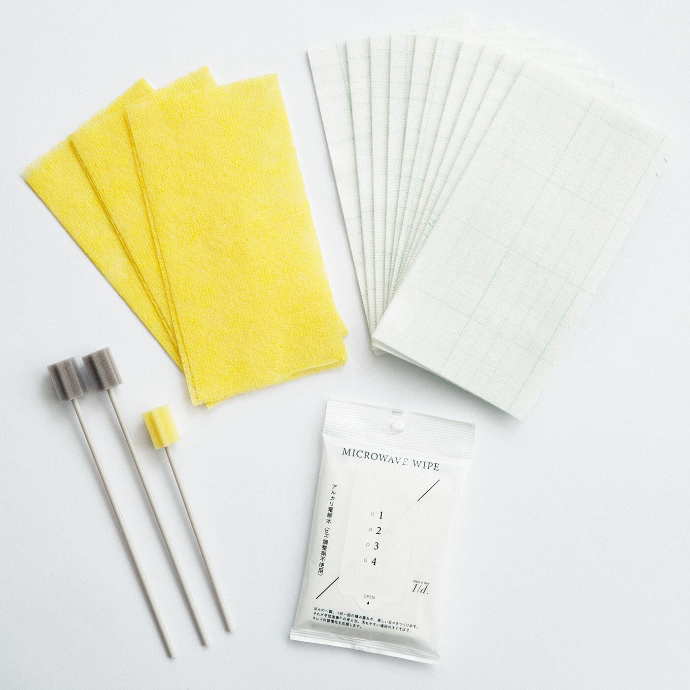 1/d 使い切りで大掃除をサポート 大掃除する人のためのお掃除道具セット【送料: 450円+税】