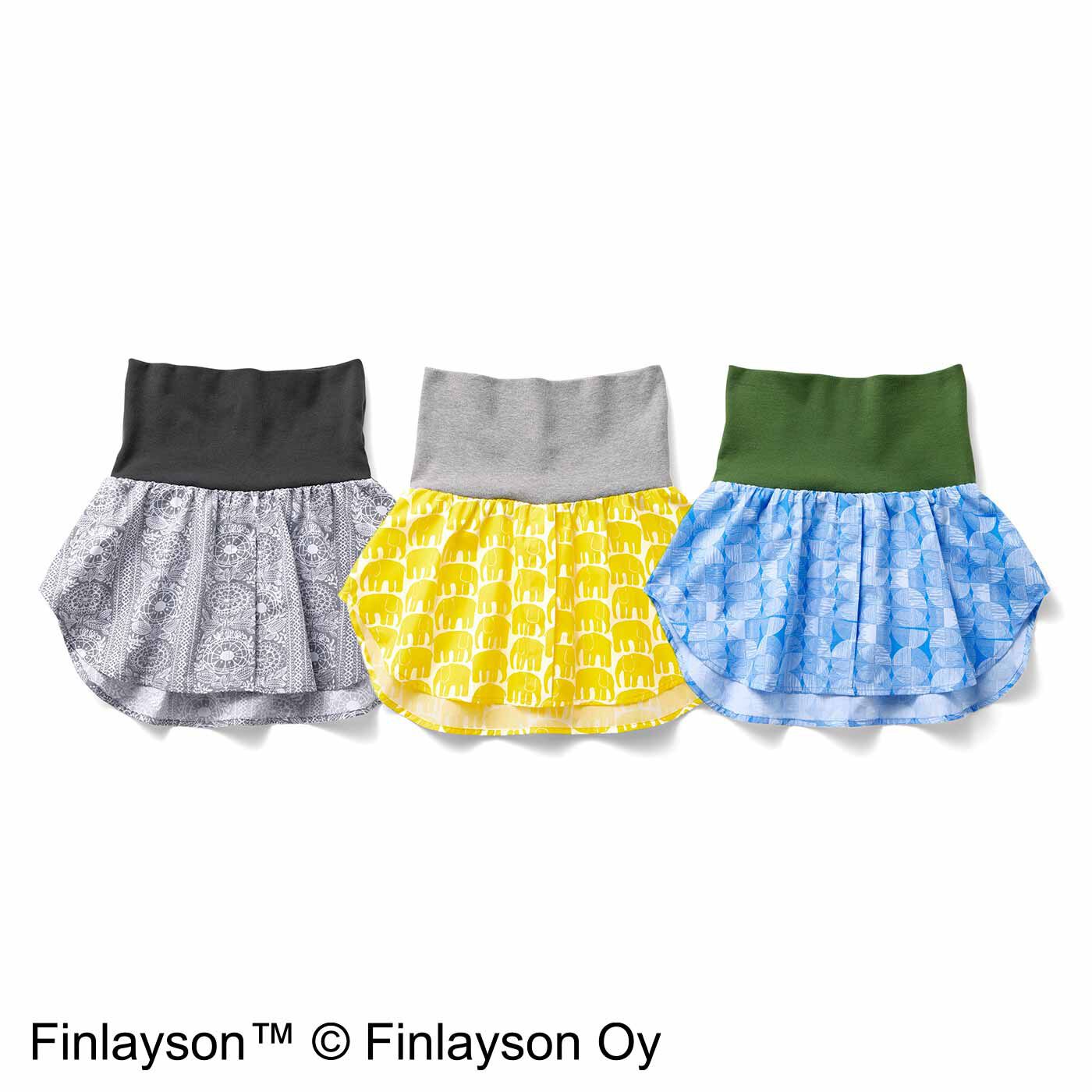 フィンレイソン はらまき付き レイヤード風ちょい足しすその会【送料: 450円+税】