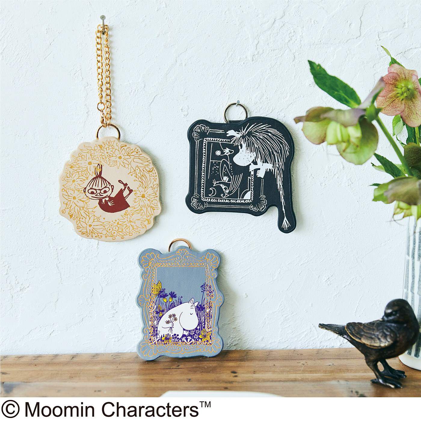 MOOMIN ミルキーカラーがかわいい 跡がつきにくい前髪クリップの会