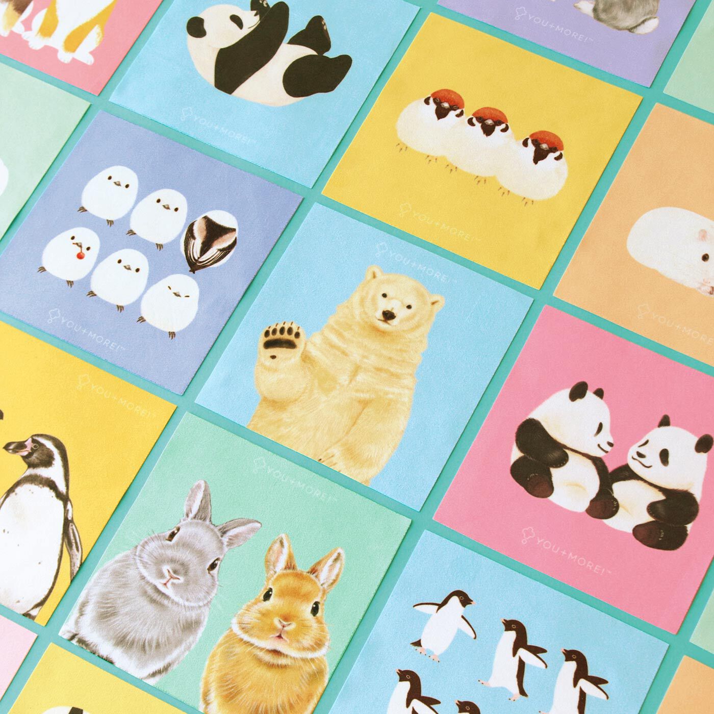 YOU+MORE! 動物たちのマルチクロスの会【送料: 450円+税】