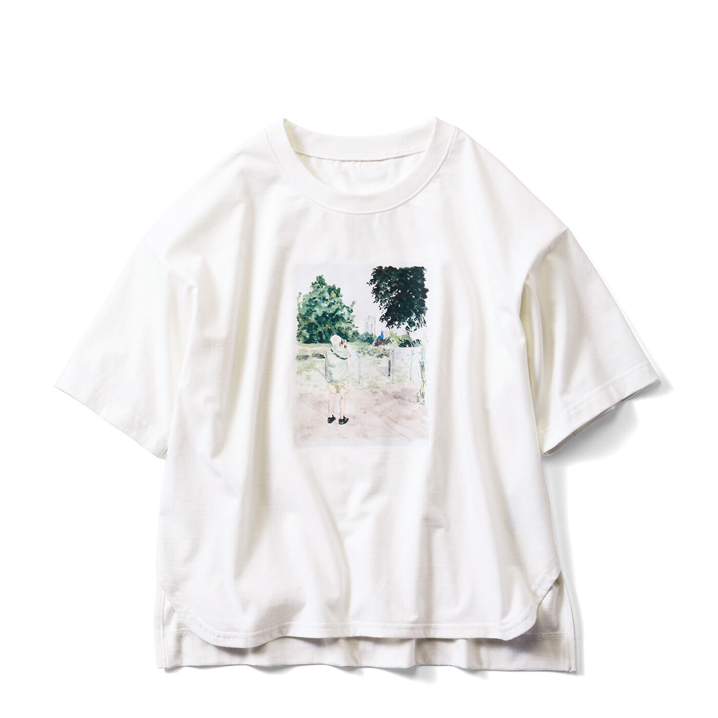 シロップ. イラストレーター よしいちひろさんとつくった 旅の思い出Tシャツ【送料無料】