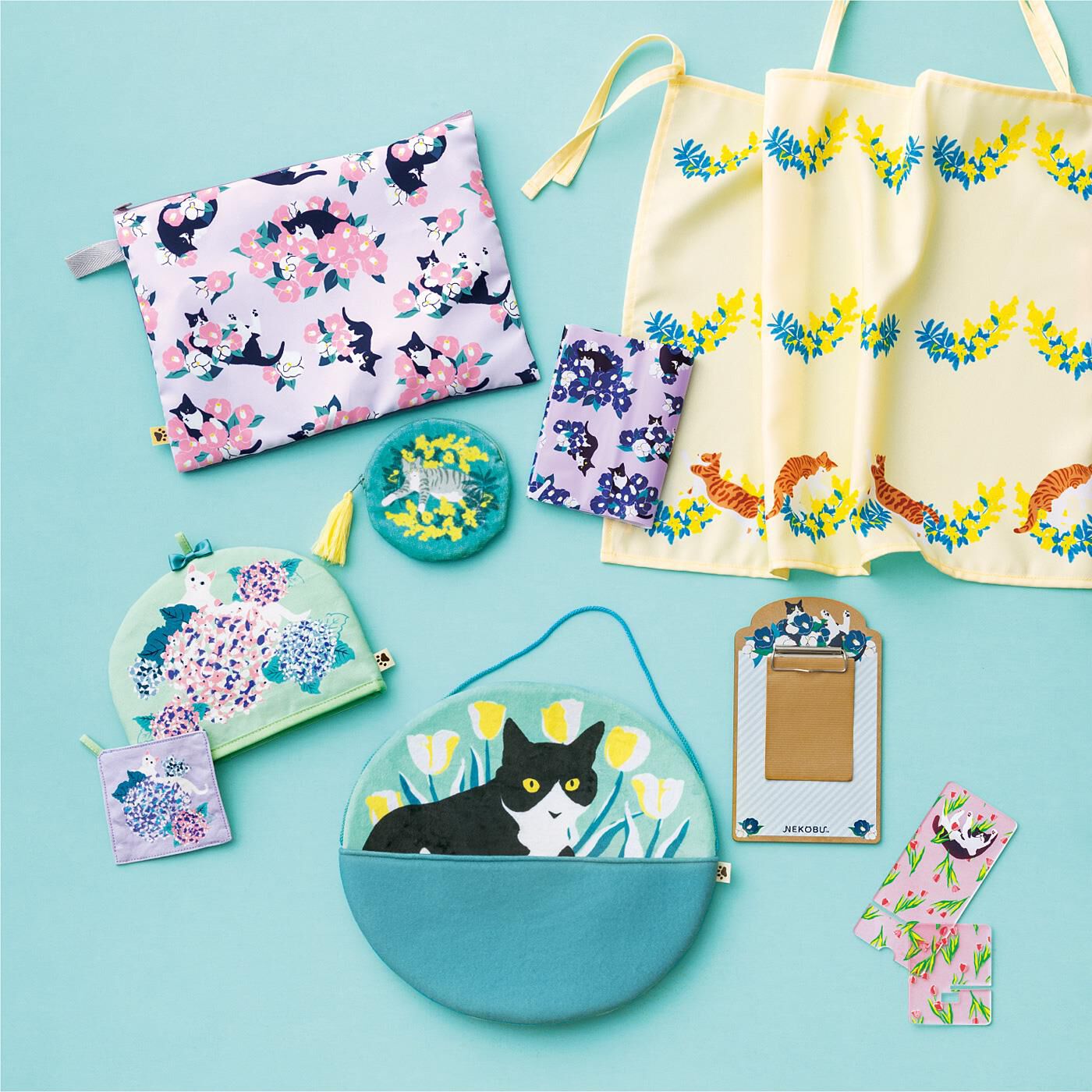 【4月分からお届け】猫部 暮らしに華やぎをそえる 和風猫雑貨コレクションの会【送料: 450円+税】