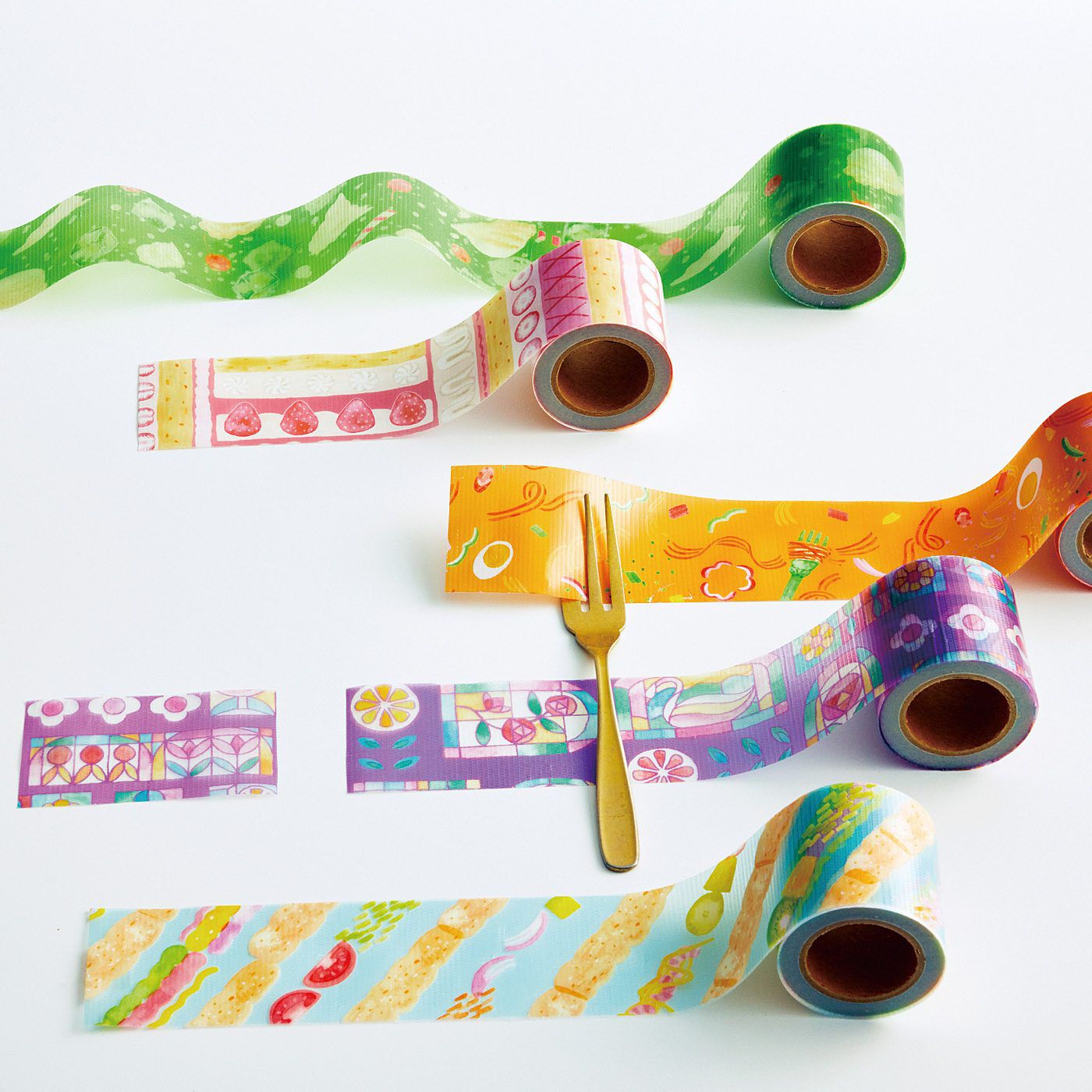 ガラフル かわいく養生 ピリッとちぎれる パリつや耐水テープの会