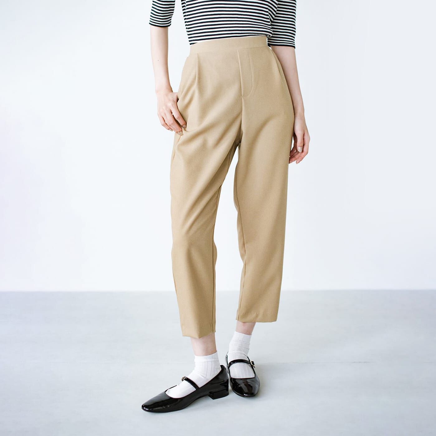 ANNA LUNA LANATECオックステーパードパンツ【送料無料】
