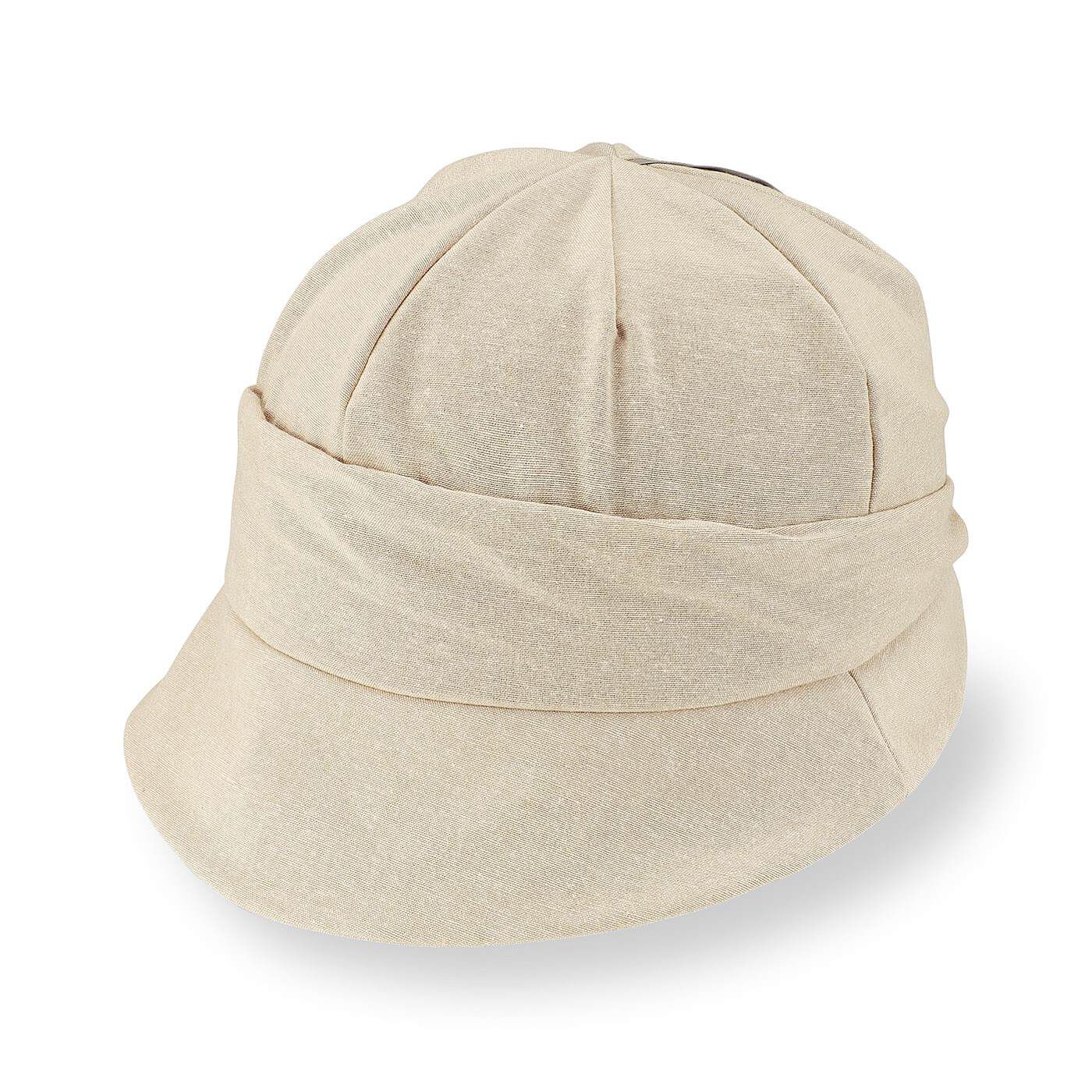 ラミプリュス　いつものコーデになじんで安全プラス　SG基準のクロシェタイプおしゃヘル〈ベージュ〉