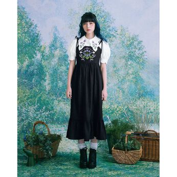 魔法部×才賀サイ お菓子好きの薬草魔女 秘密の花壇ジャンパースカート
