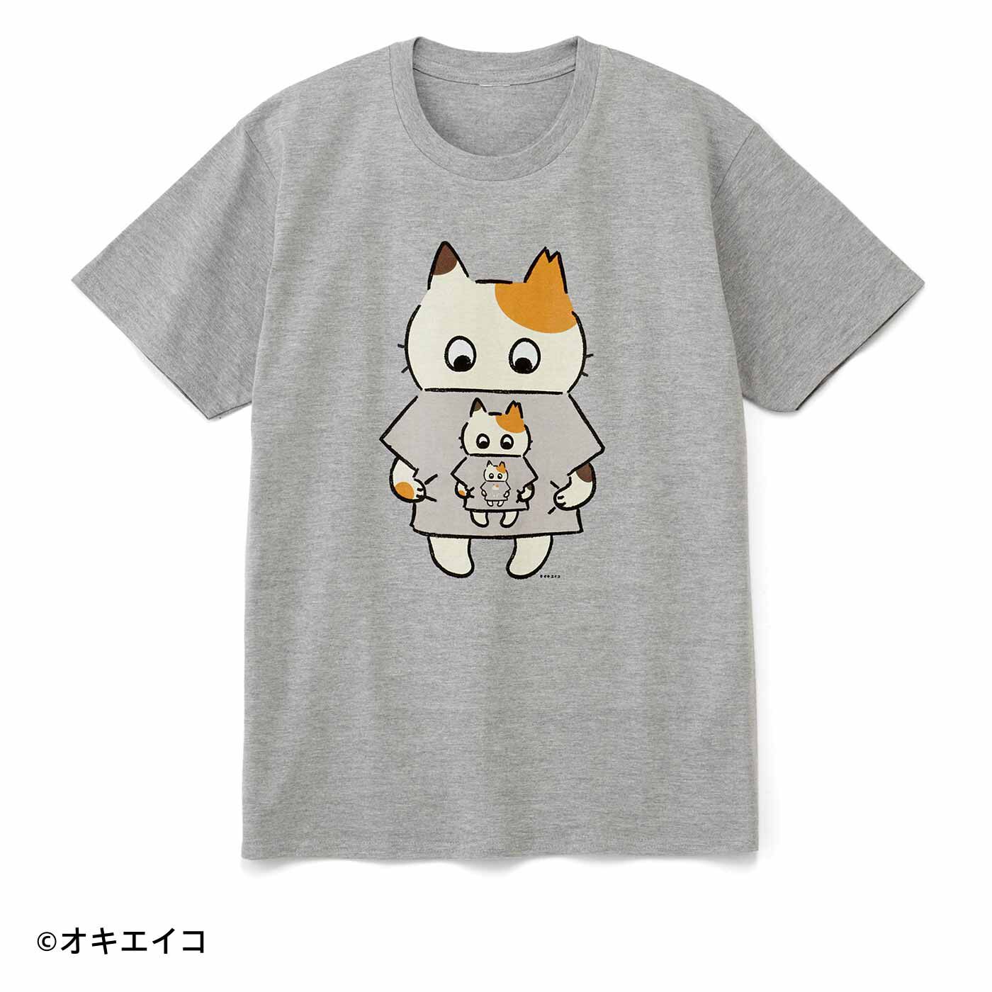オキエイコ×猫部 地域猫チャリティーTシャツ2023【送料無料】