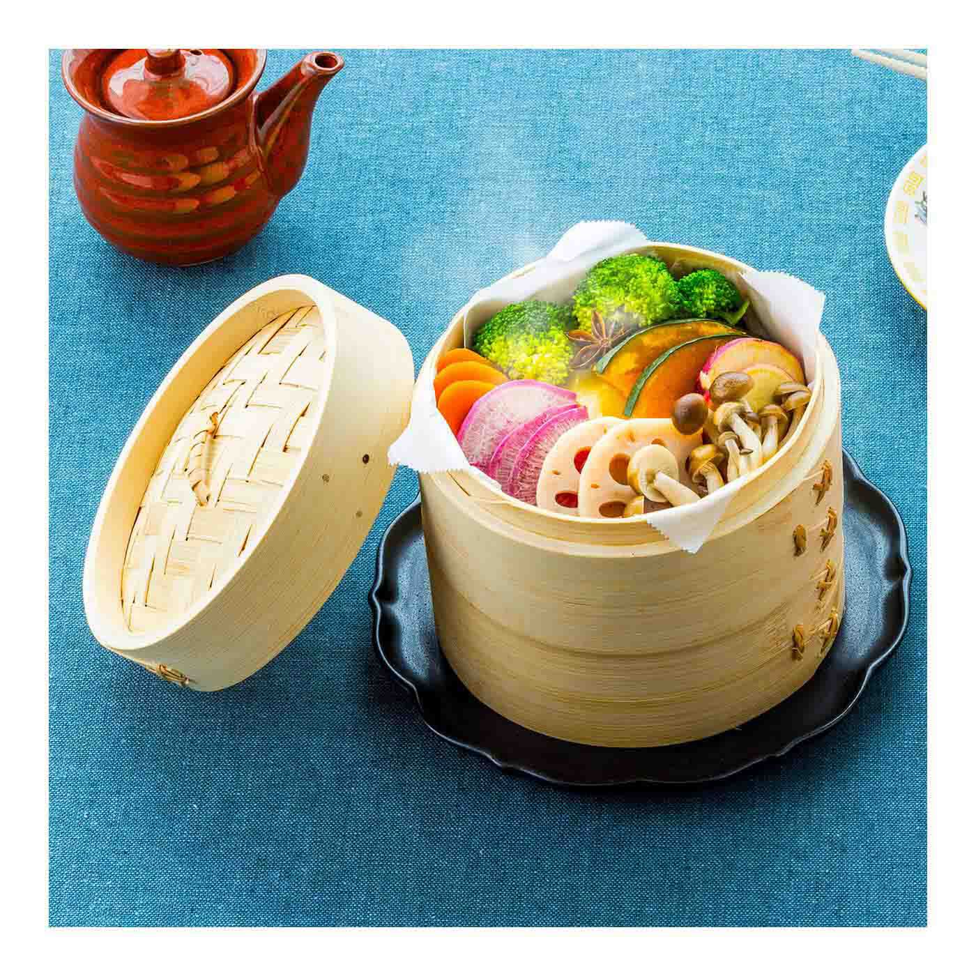 テーブルで蒸し料理が味わえる せいろ蒸し器「点心爛漫」【送料無料】