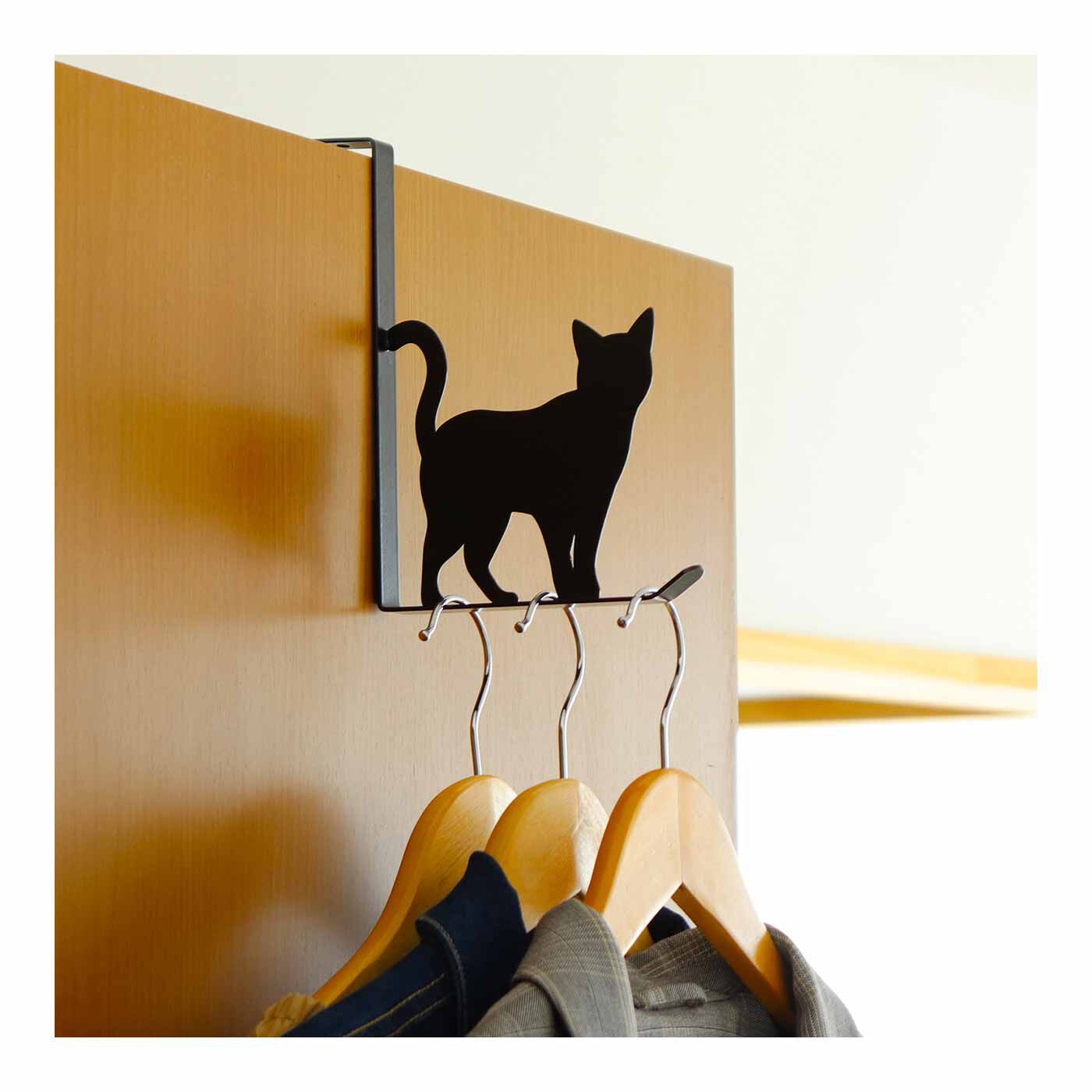 まるで猫がいるみたい 癒やしのキャットドアフック【送料: 450円+税】
