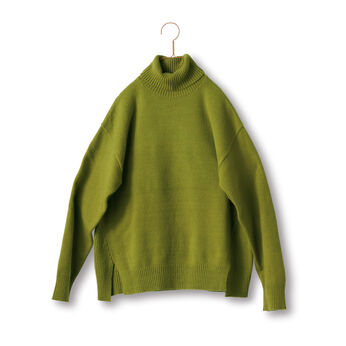 レディース グリーン ニット セーターの通販一覧 | FELISSIMO フェリシモ