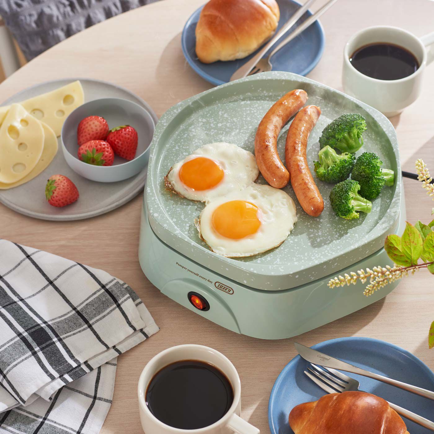 Toffy 1~2人用にピッタリ カラフルリトルプレート【送料無料】