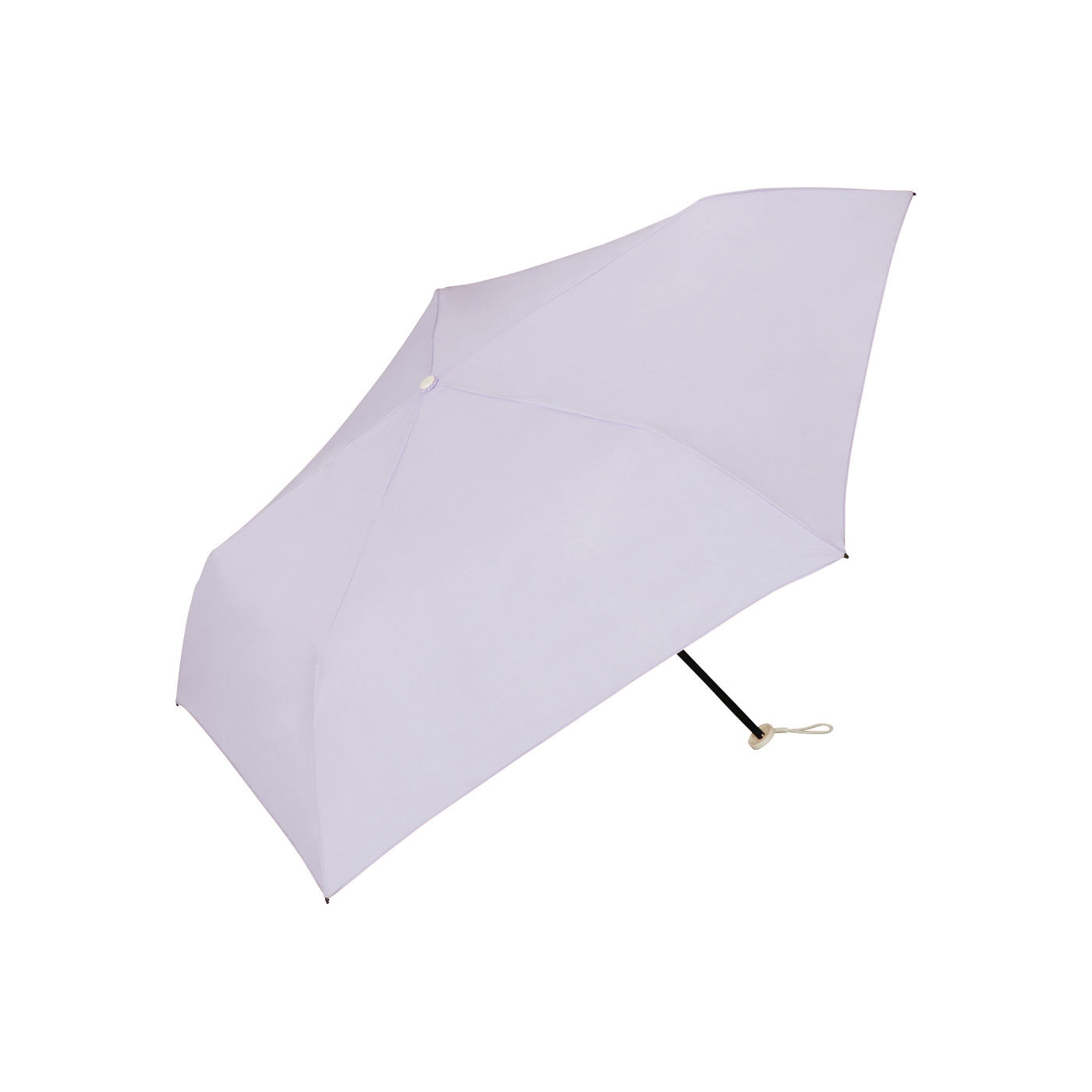 Wpc. しっかりサイズと軽さがうれしい 折りたたみ傘エアライトソリッド晴雨兼用【送料無料】