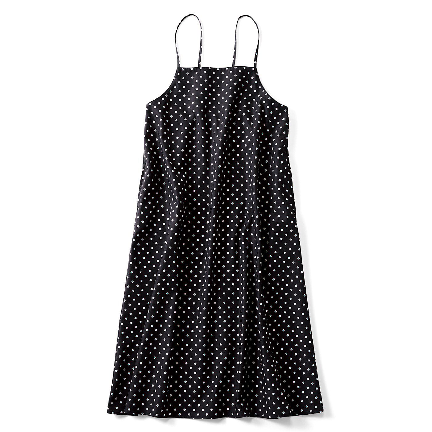 【3月分以降お届け】アデリアレトロ×シロップ. 深煎りコーヒーみたいなワンピース〈さくら草柄〉【送料無料】