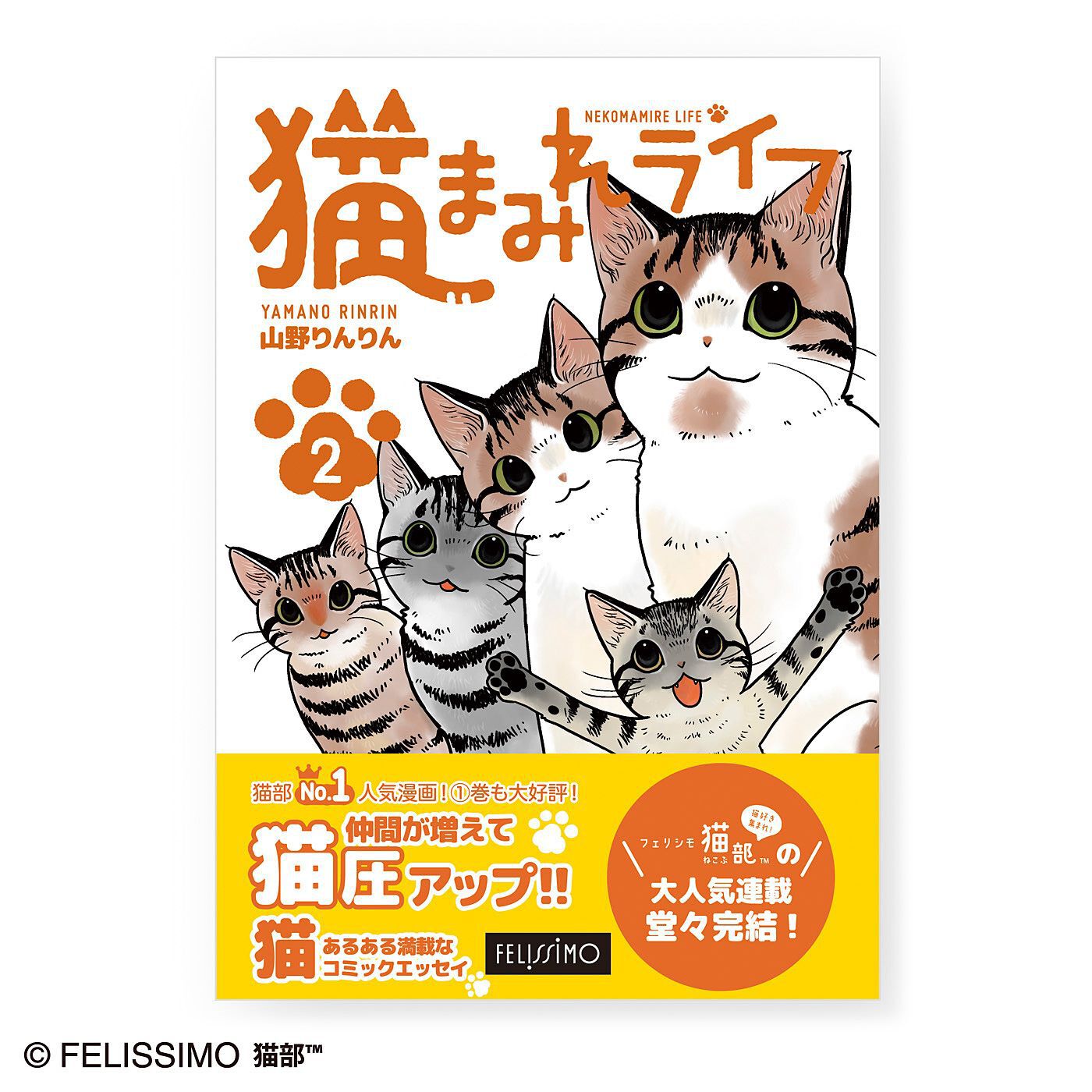コミック『猫まみれライフ』第2巻【送料: 450円+税】