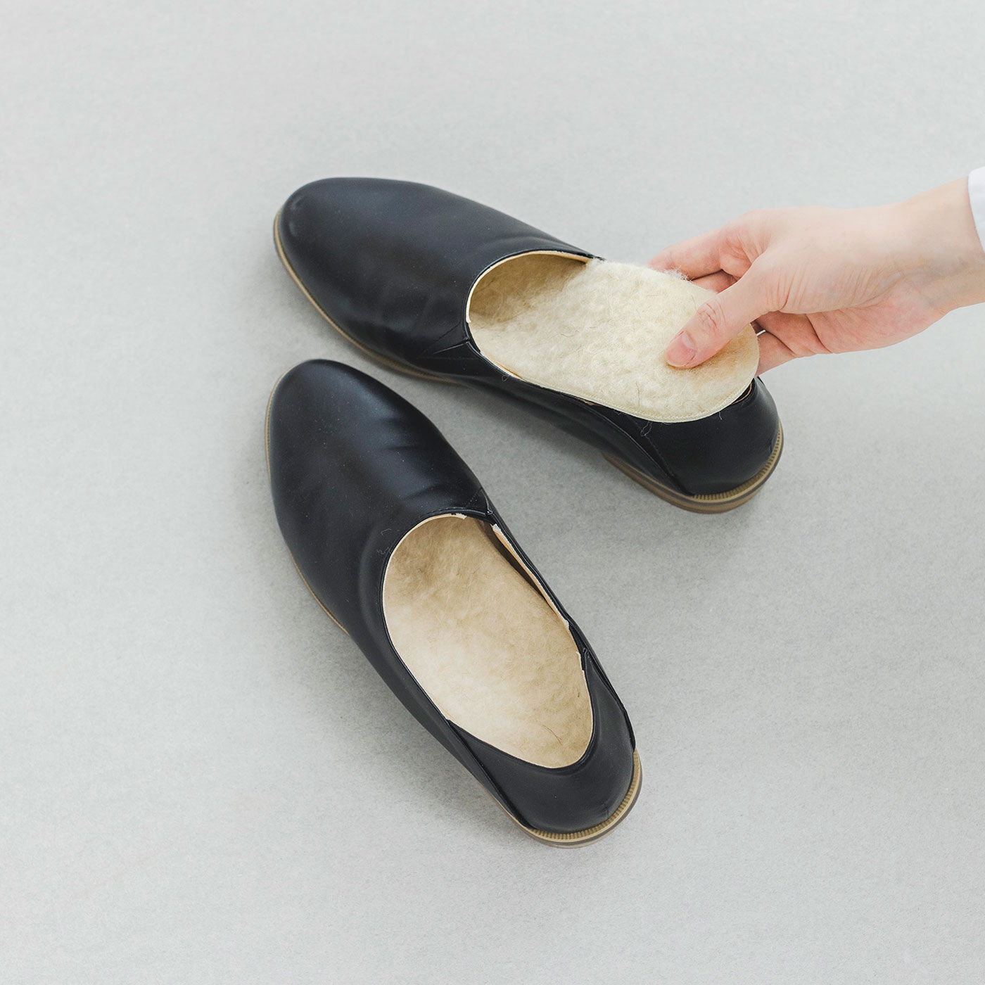 冬のお出かけが楽しみになる ウールのインソール/グレンクロフト【送料: 450円+税】