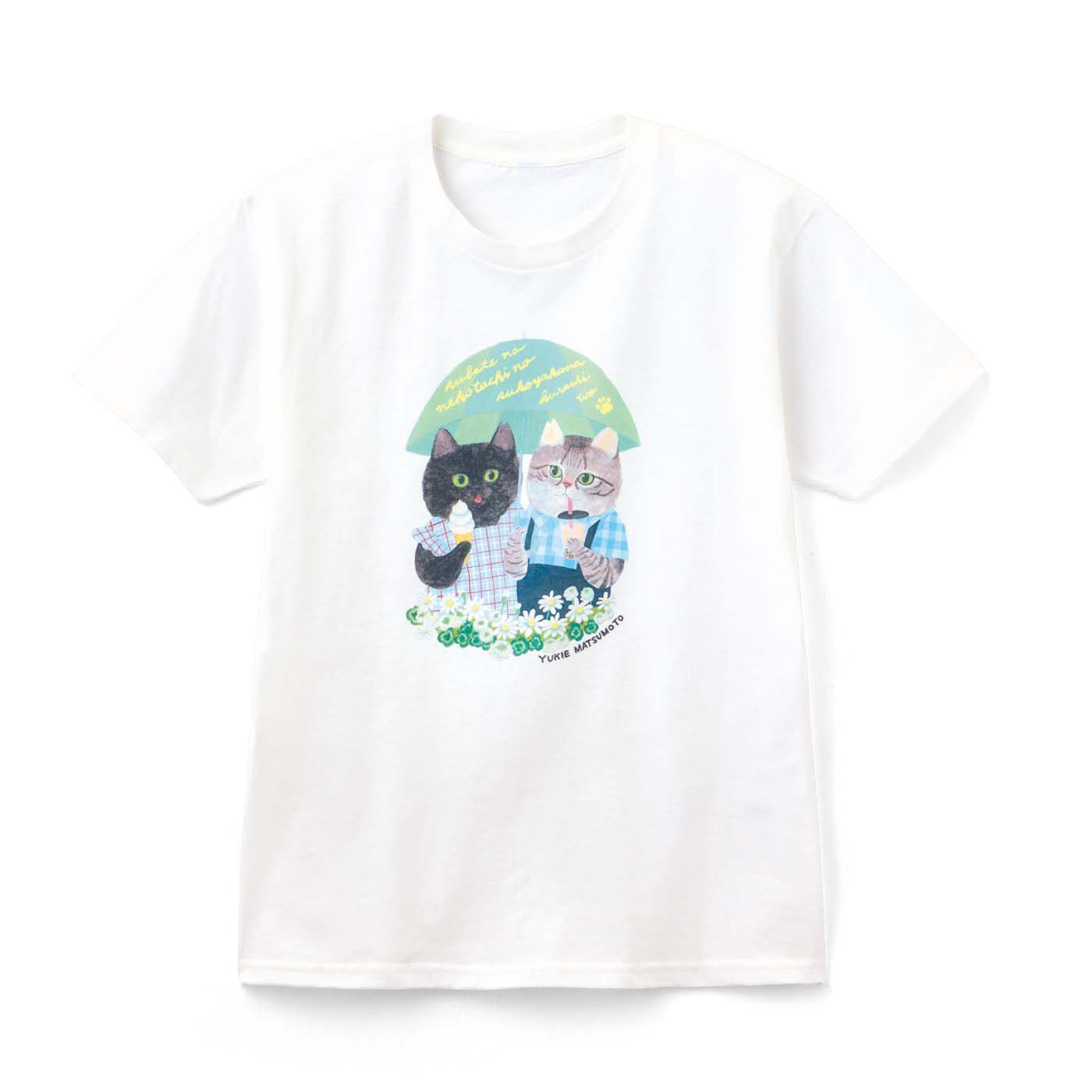 【6月分以降お届け】マツモトユキエ×猫部 地域猫チャリティーTシャツ2025【送料無料】