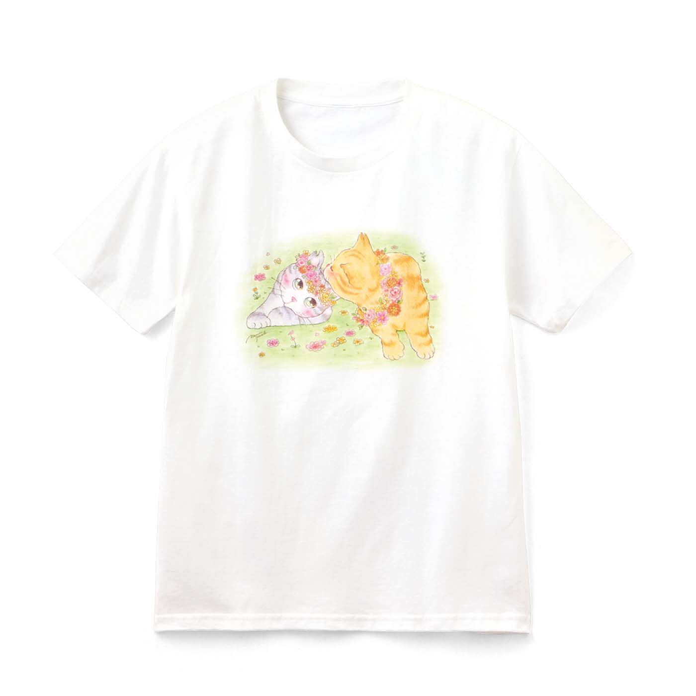 【6月分以降お届け】momomosparkle×猫部 地域猫チャリティーTシャツ2025【送料無料】